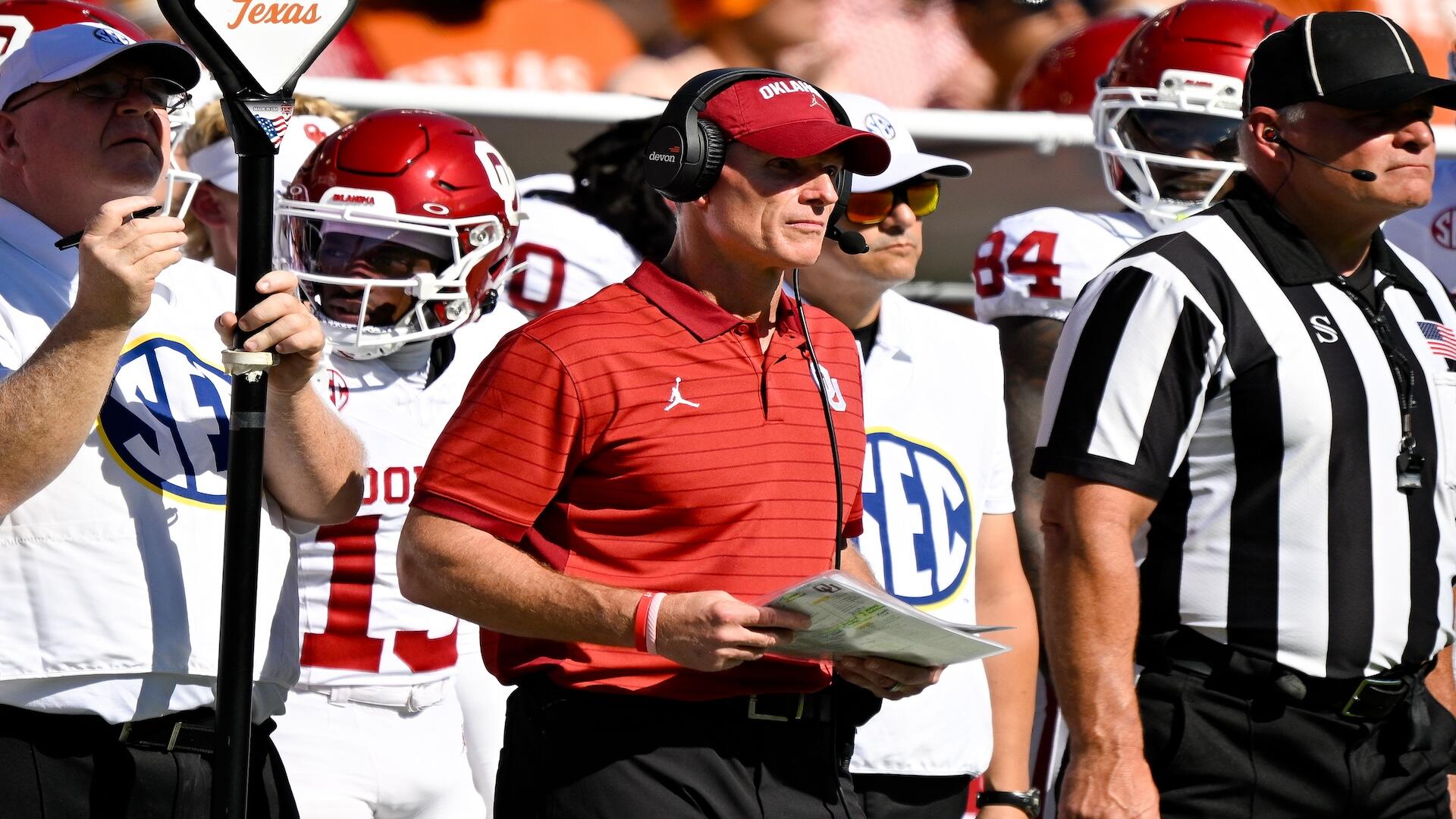 Brent Venables' thoughts on Oklahoma's 23-6 loss to Texas Stream of