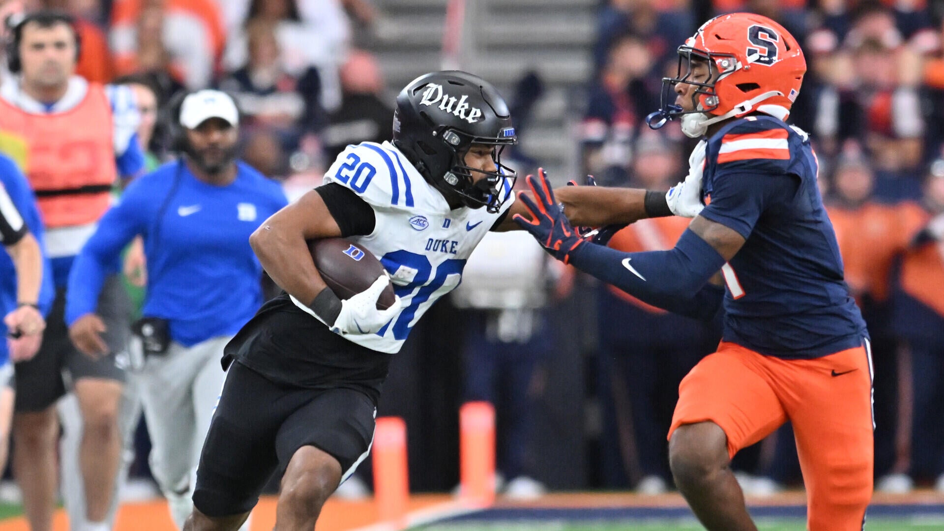 Duke freshman RB Nate Sheppard has locked down the starting role Stream