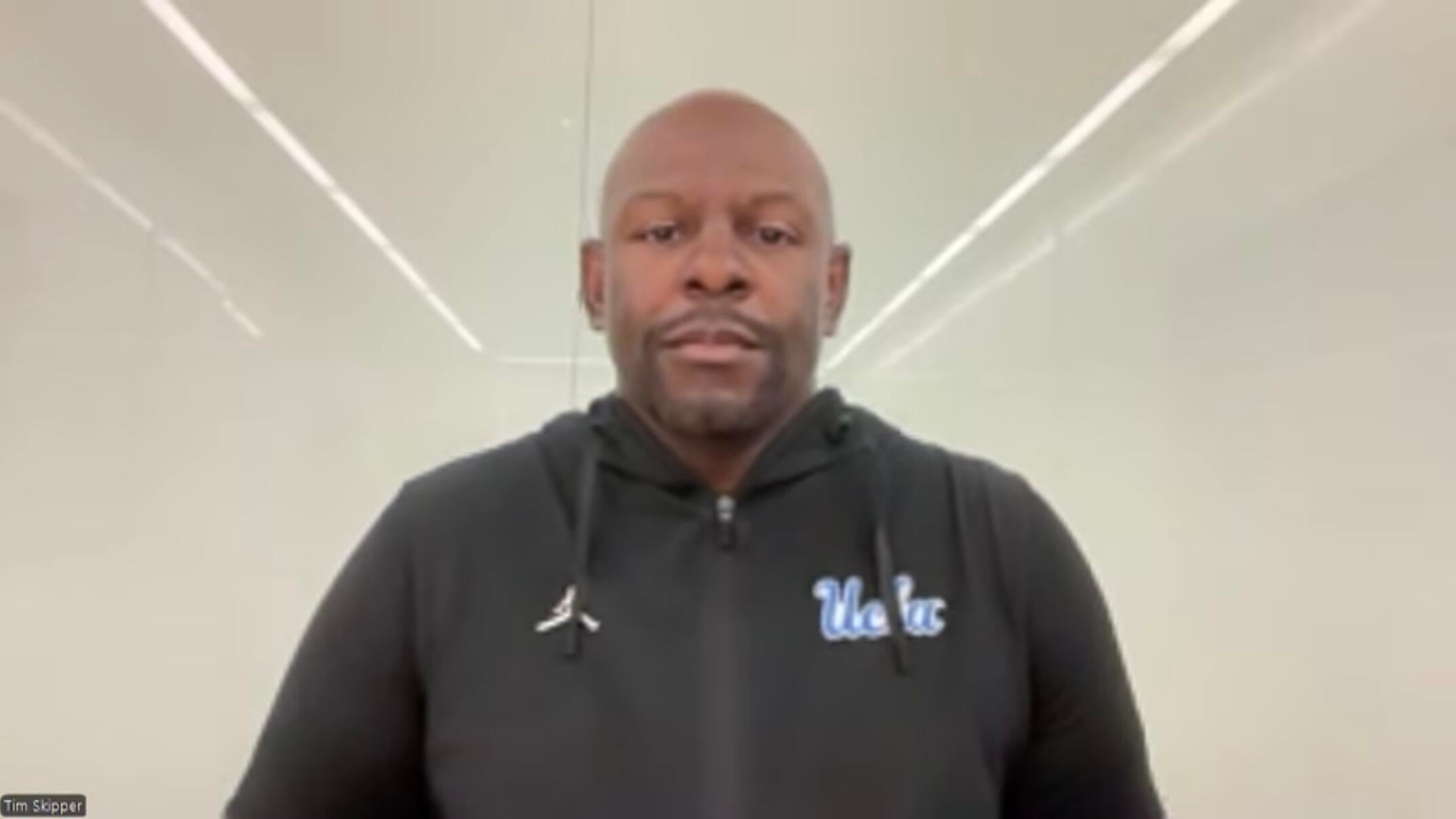Tim Skipper Models UCLA's Tim Skipper Gives a Personnel Update, Taupaki on Offense, Coyle ...