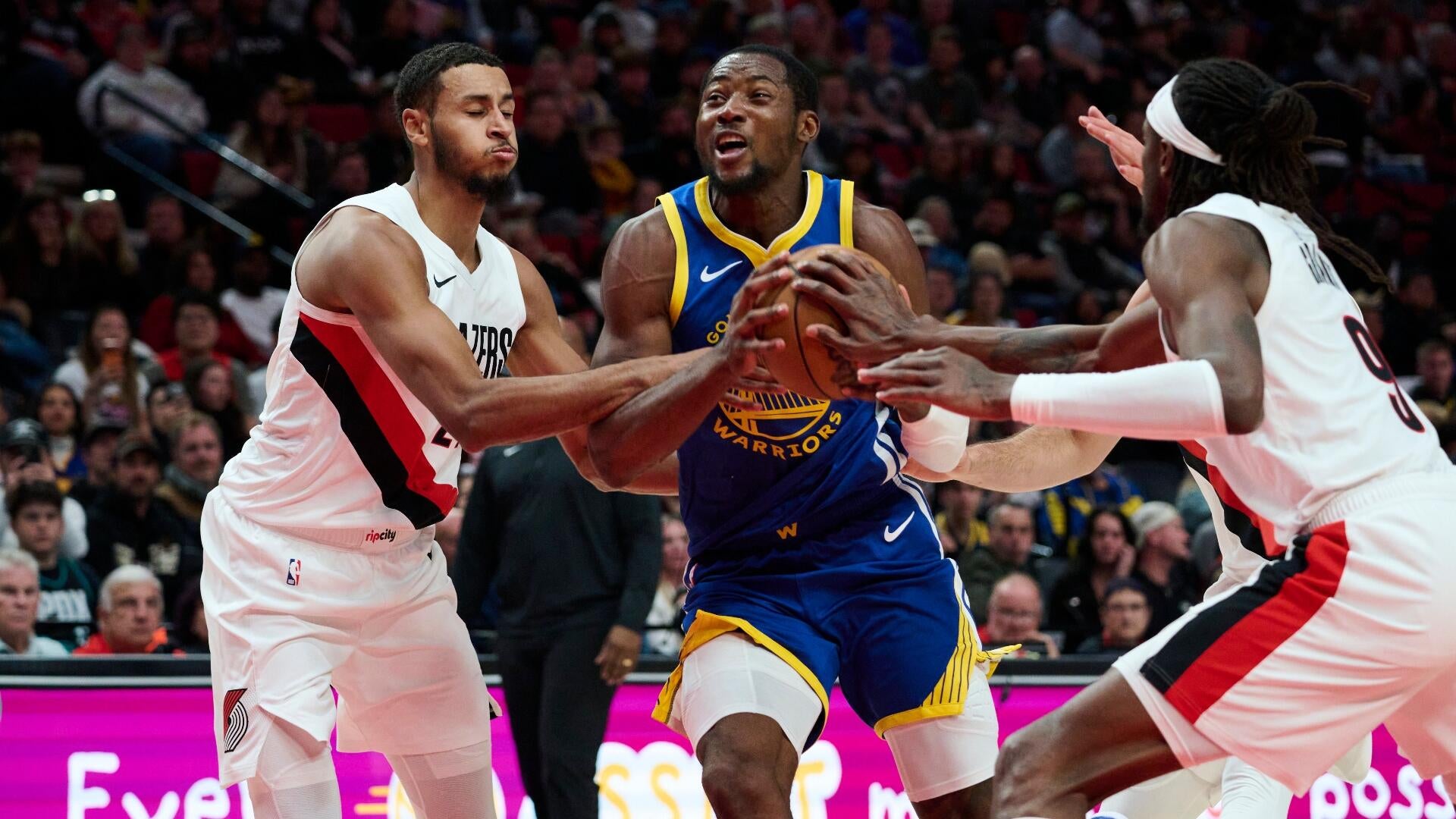 Jonathan Kuminga fined $35,000 for making contact with referee arguing no-call in Warriors preseason game