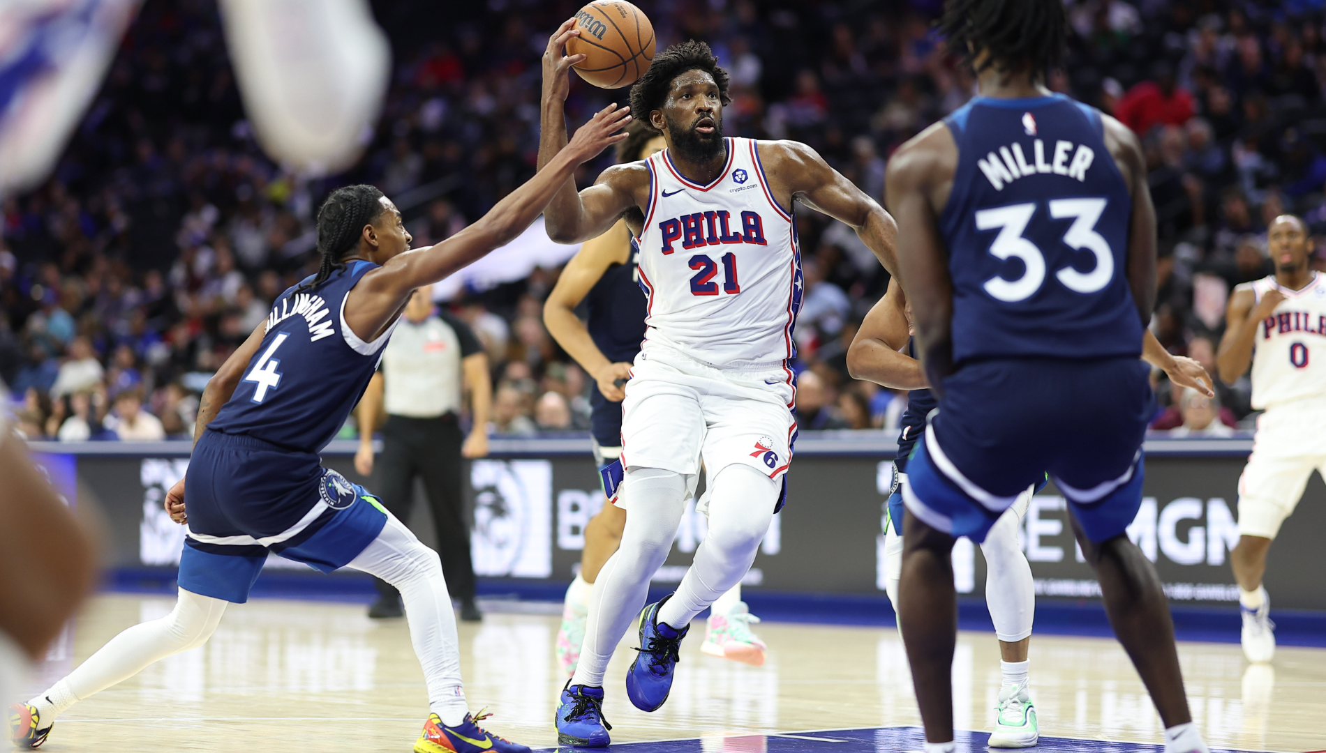 Joel Embiid injury update: 76ers superstar scores 14 points during preseason debut vs. Minnesota