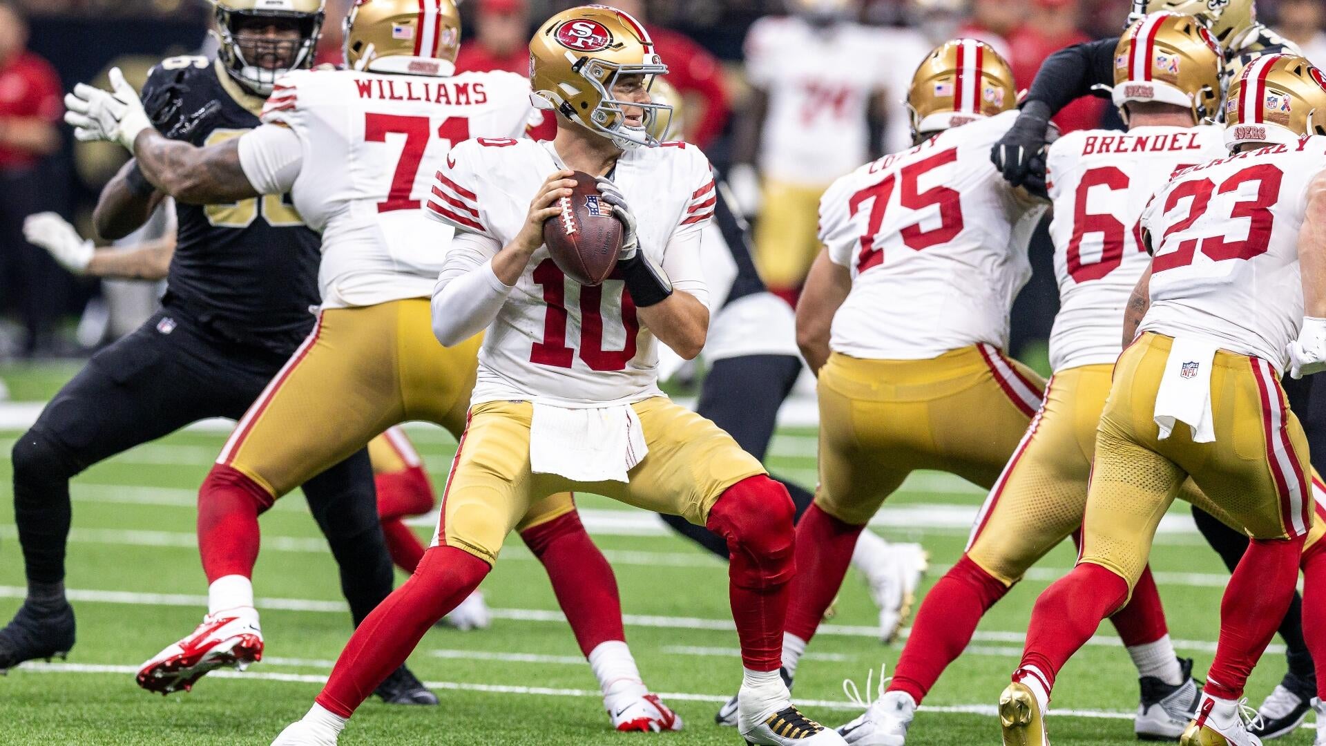 주간 10 NFL 배당률, 라인, 최고의 베팅, 예측: 컴퓨터 모델이 버커니어스와 49ers를 선호합니다.