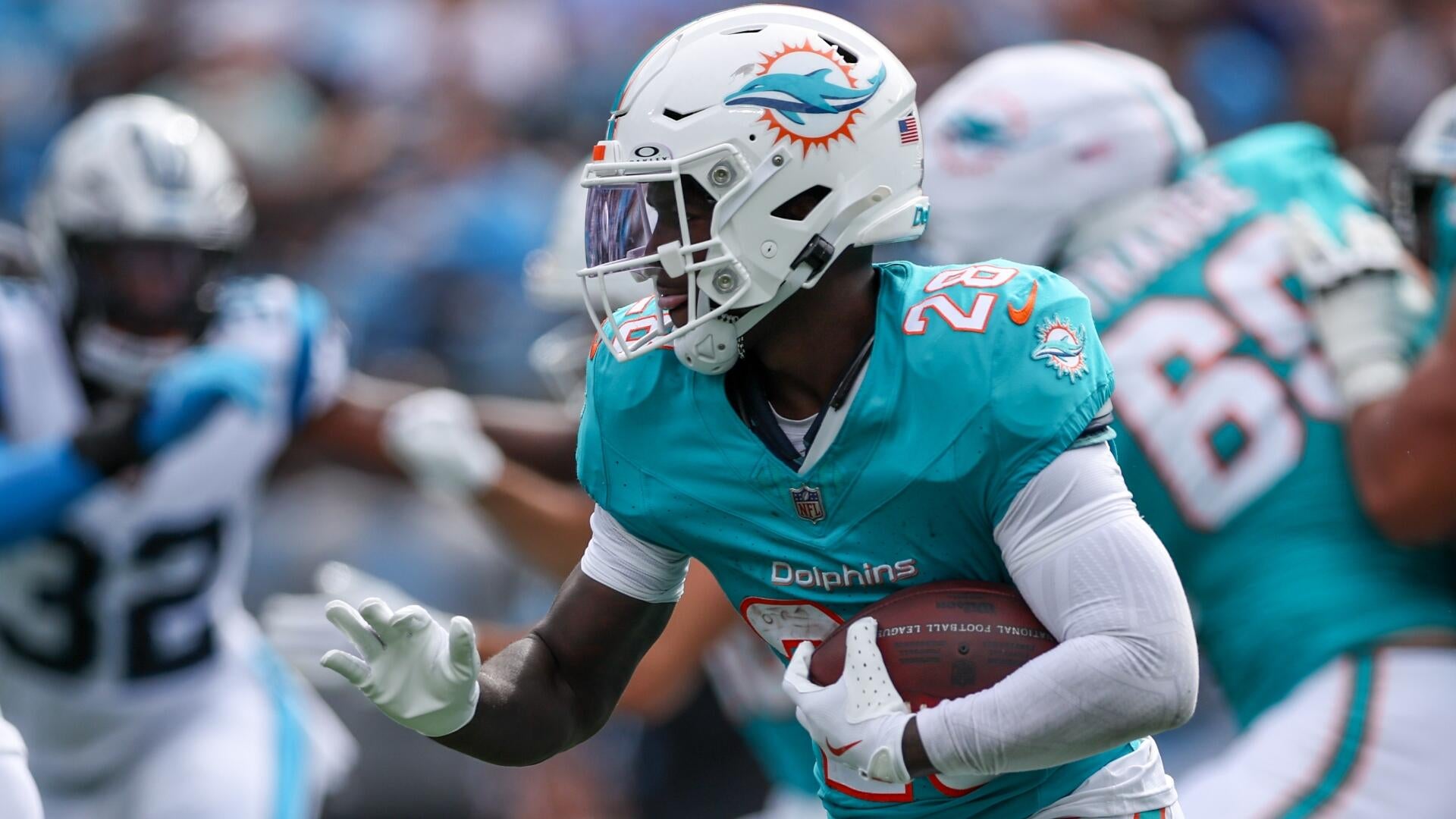 cbssports.com - Owen OBrien - Week 7 NFL anytime touchdown scorer picks, back De'Von Achane to score
