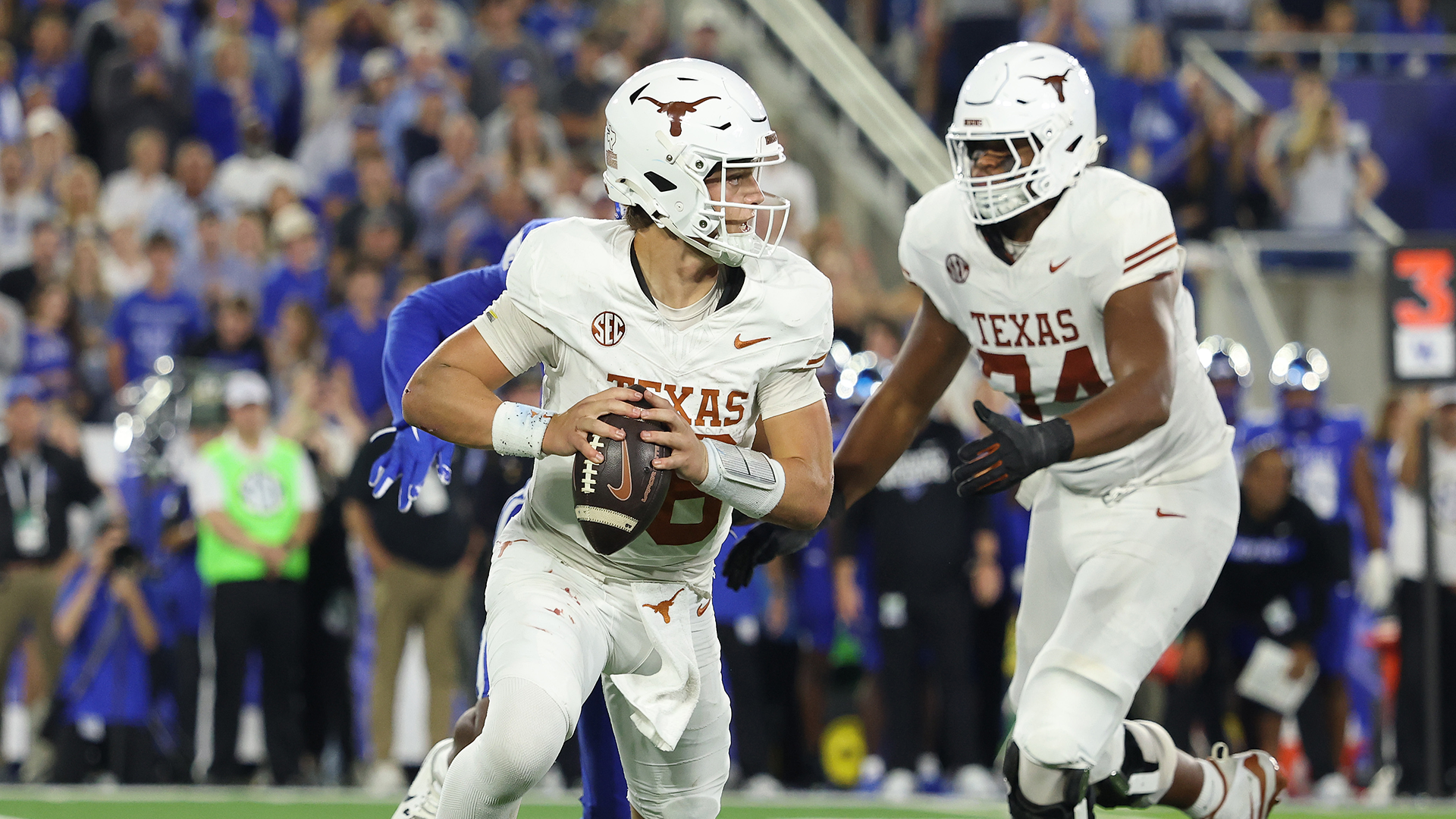 COLLEGE FOOTBALL: OCT 18 Texas at Kentucky