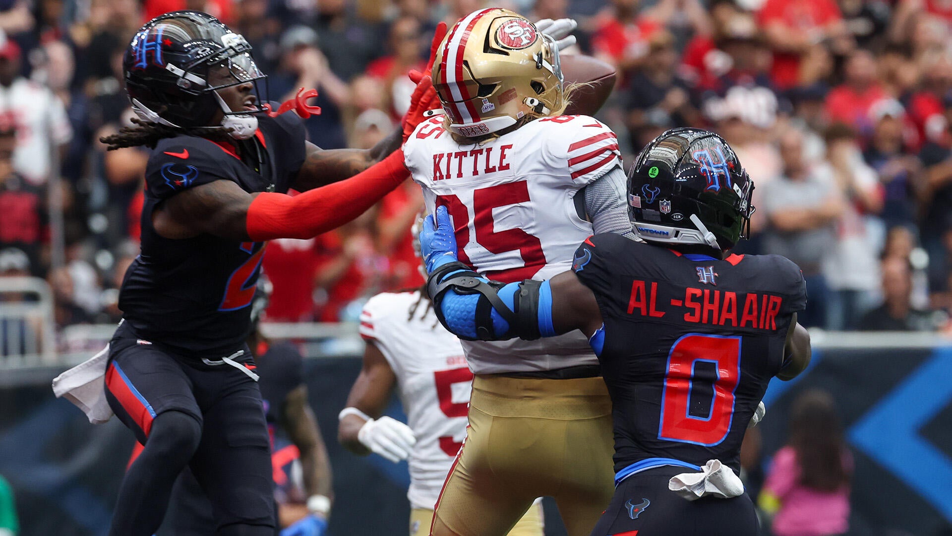 Texans' Defense Plays Lightning Fast for Entire Game, Shuts Down 49ers Stream of National 