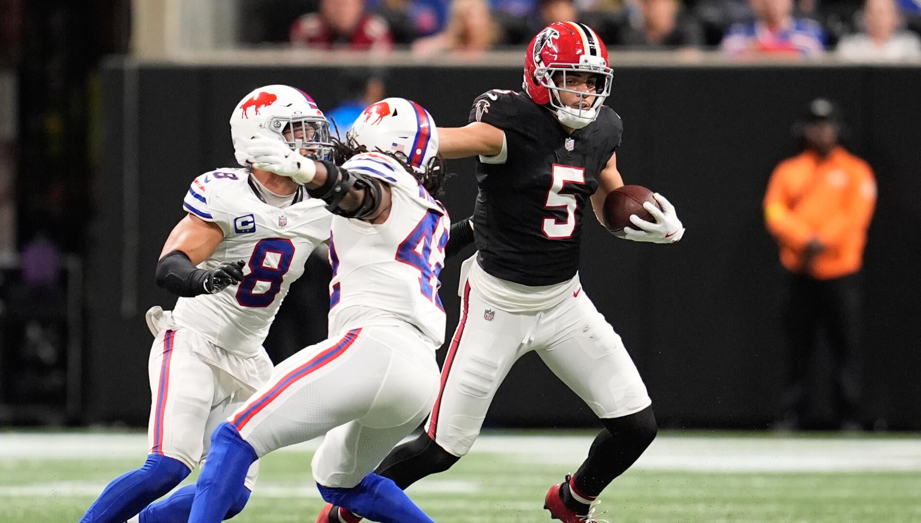 Drake London injury: Falcons’ top WR inactive vs. Dolphins due to lingering hip issue