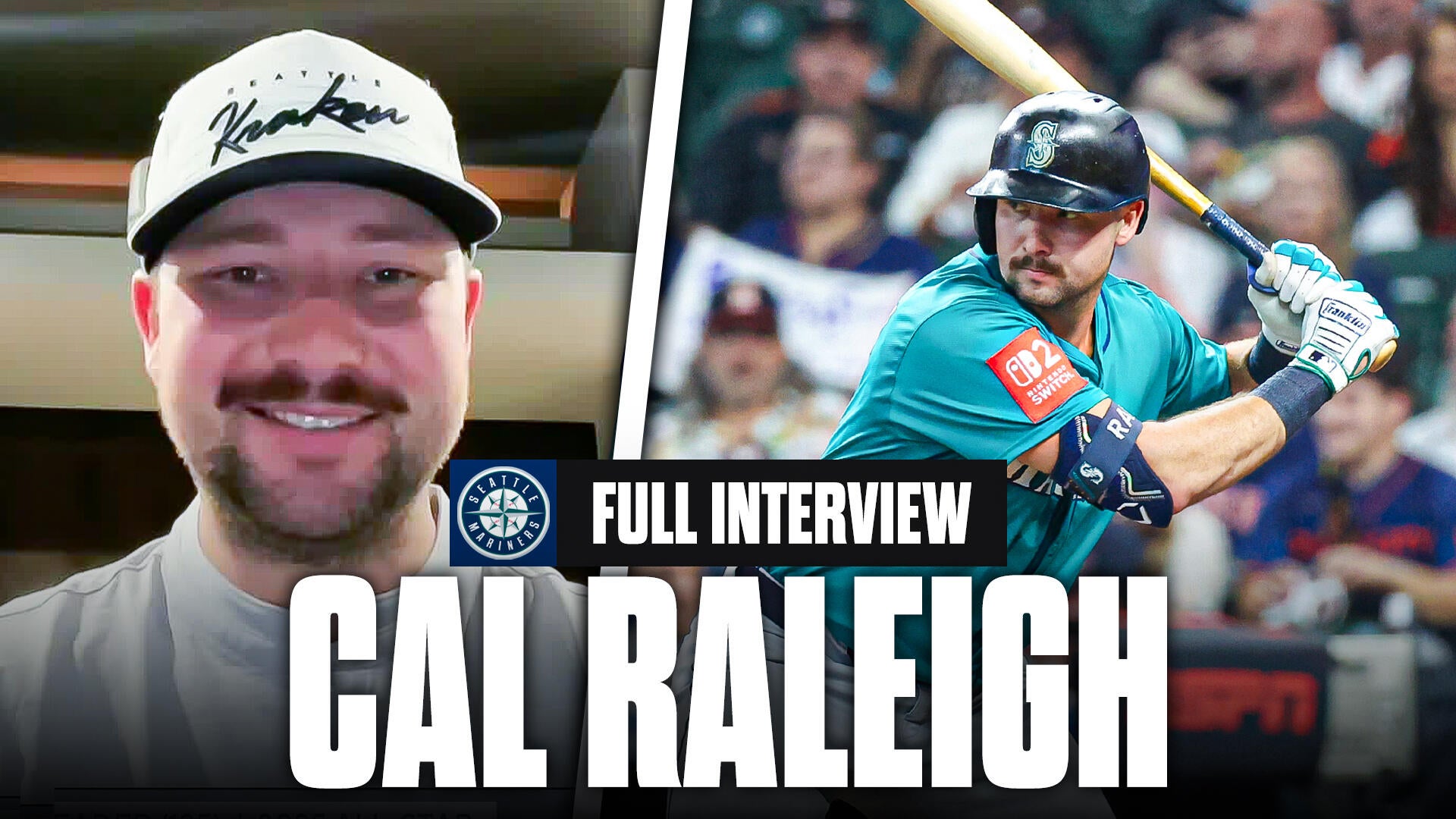 Cal Raleigh Joins CBS Sports HQ Stream of Major League Baseball - CBS ...