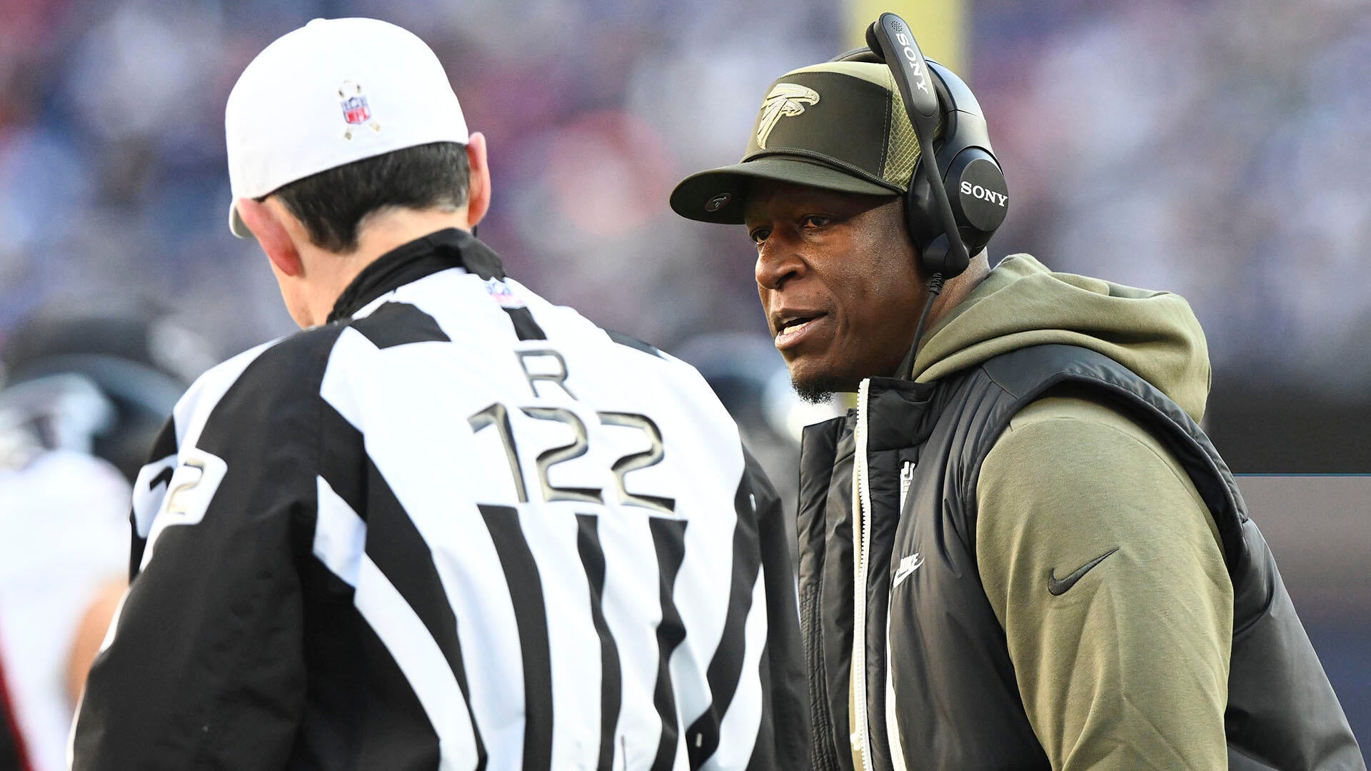 Falcons coach accuses Patriots of cheating: Breaking down what happened and Mike Vrabel's response