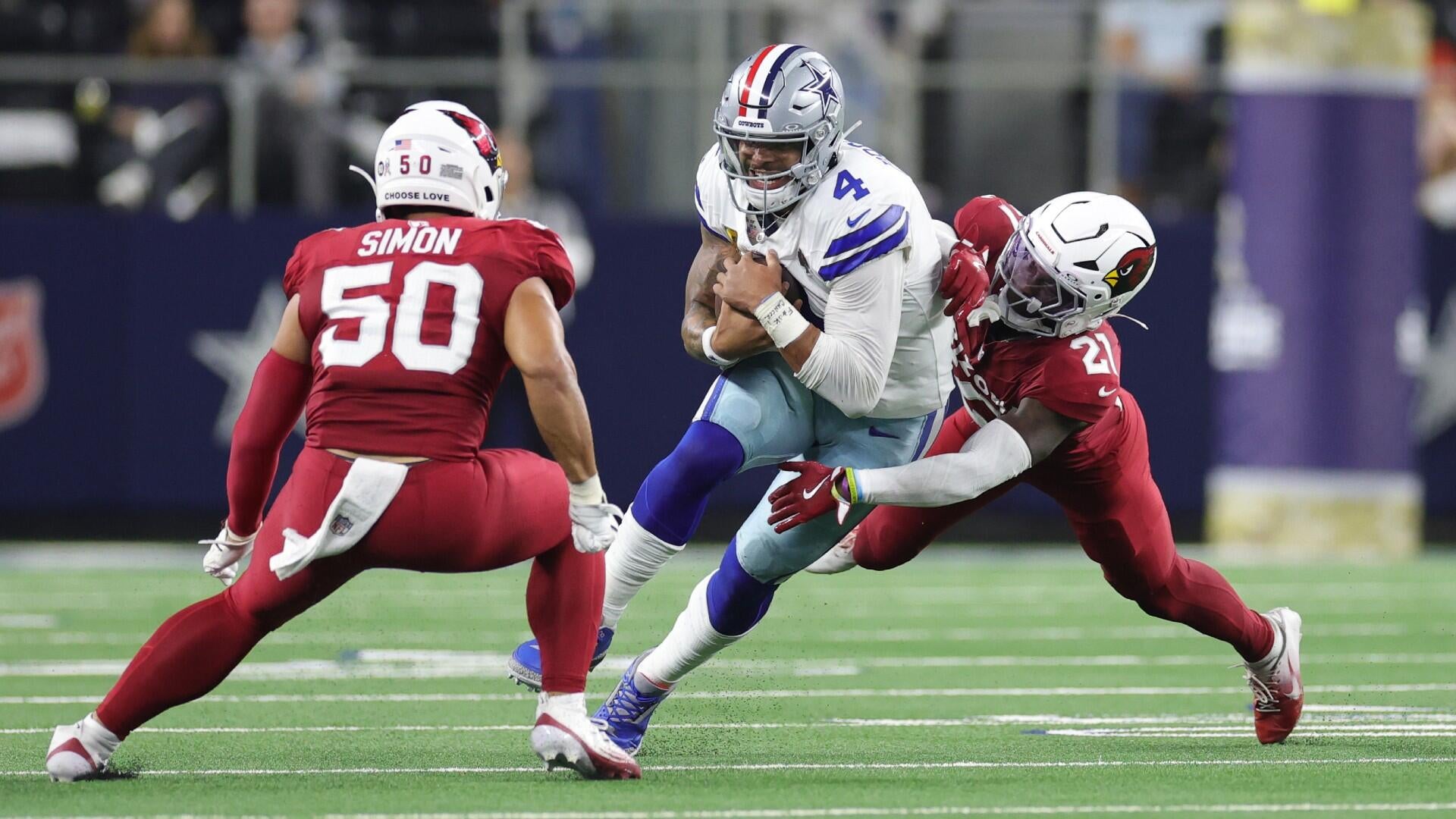 Dak Prescott suffers minor ankle injury during Cowboys’ loss to Cardinals on ‘MNF’