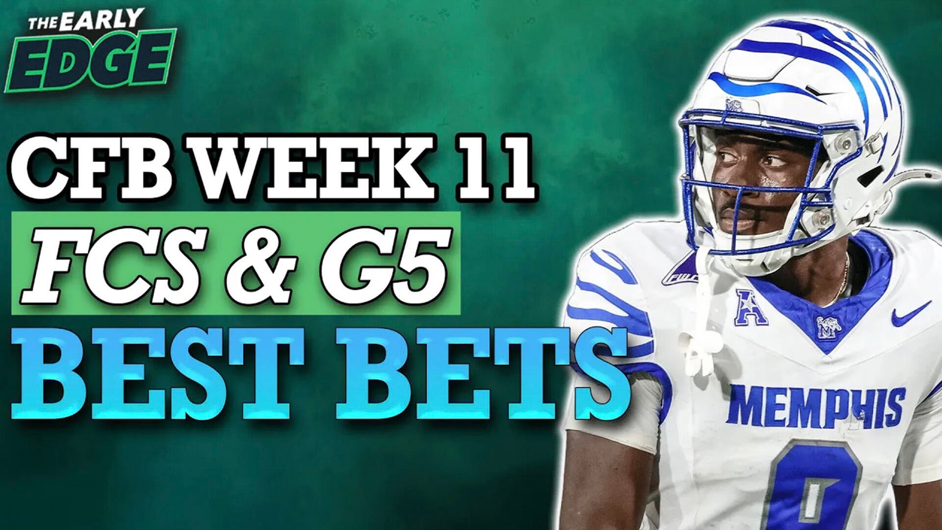 Best Mid-Week G5 & FCS Bets | The Early Edge Stream of NCAA Football ...