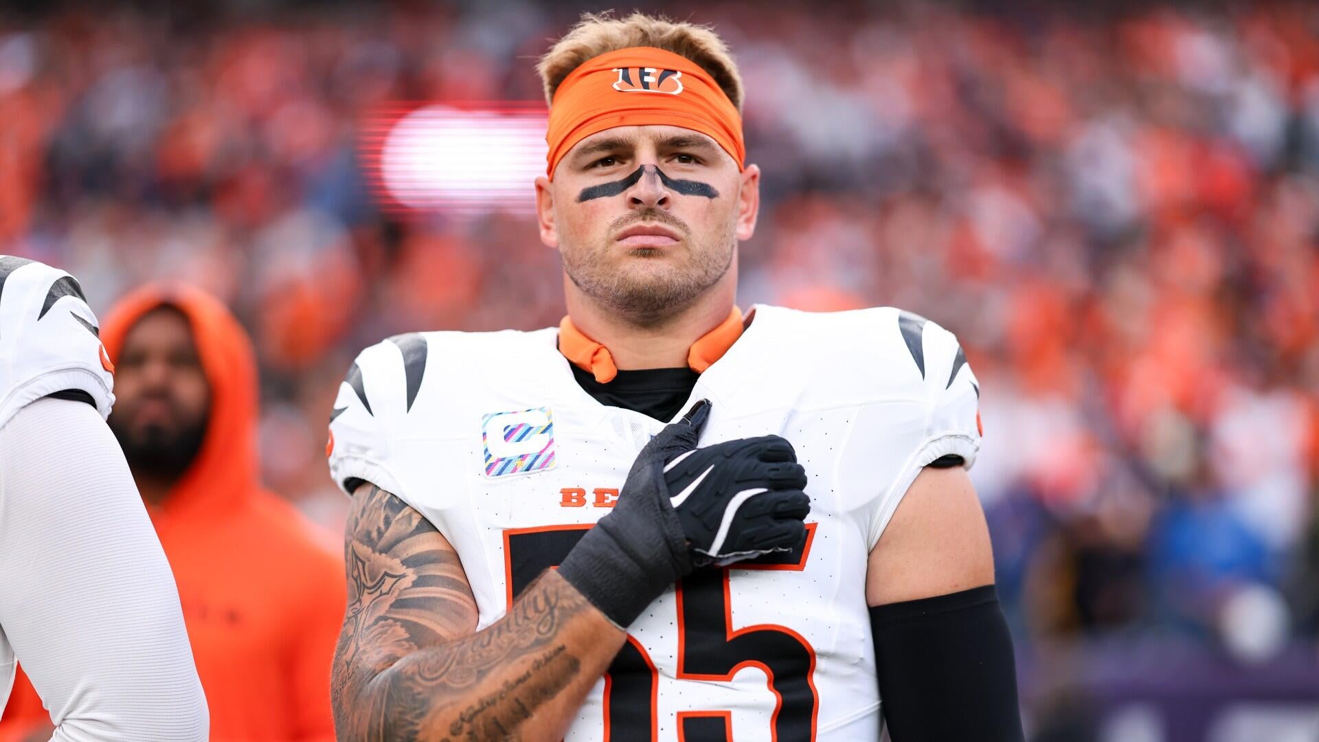 
                        Logan Wilson traded: Cowboys acquire veteran linebacker from Bengals, per report
                    