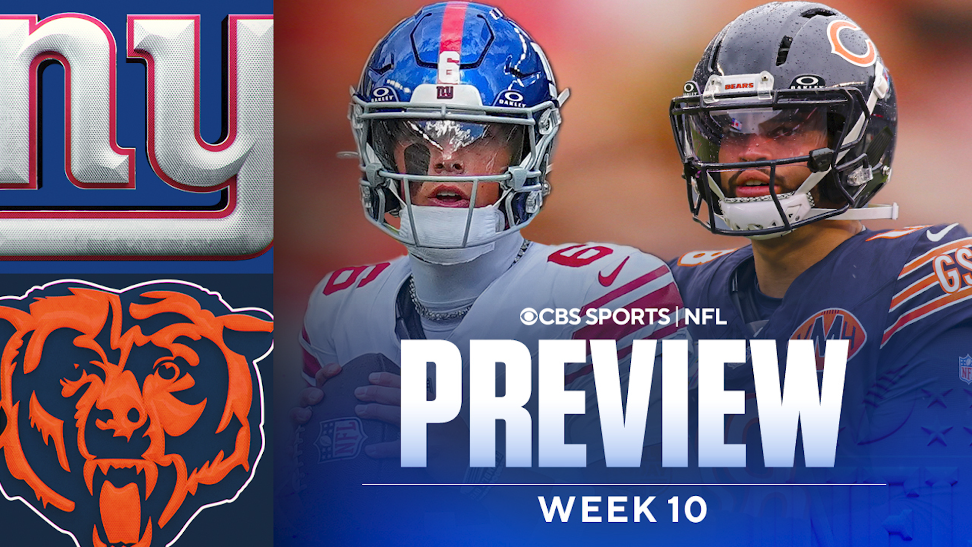 NFL Week 10 Game Preview: Giants at Bears