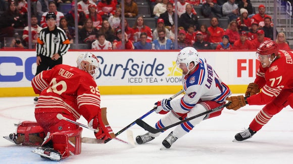 Rangers vs Red Wings