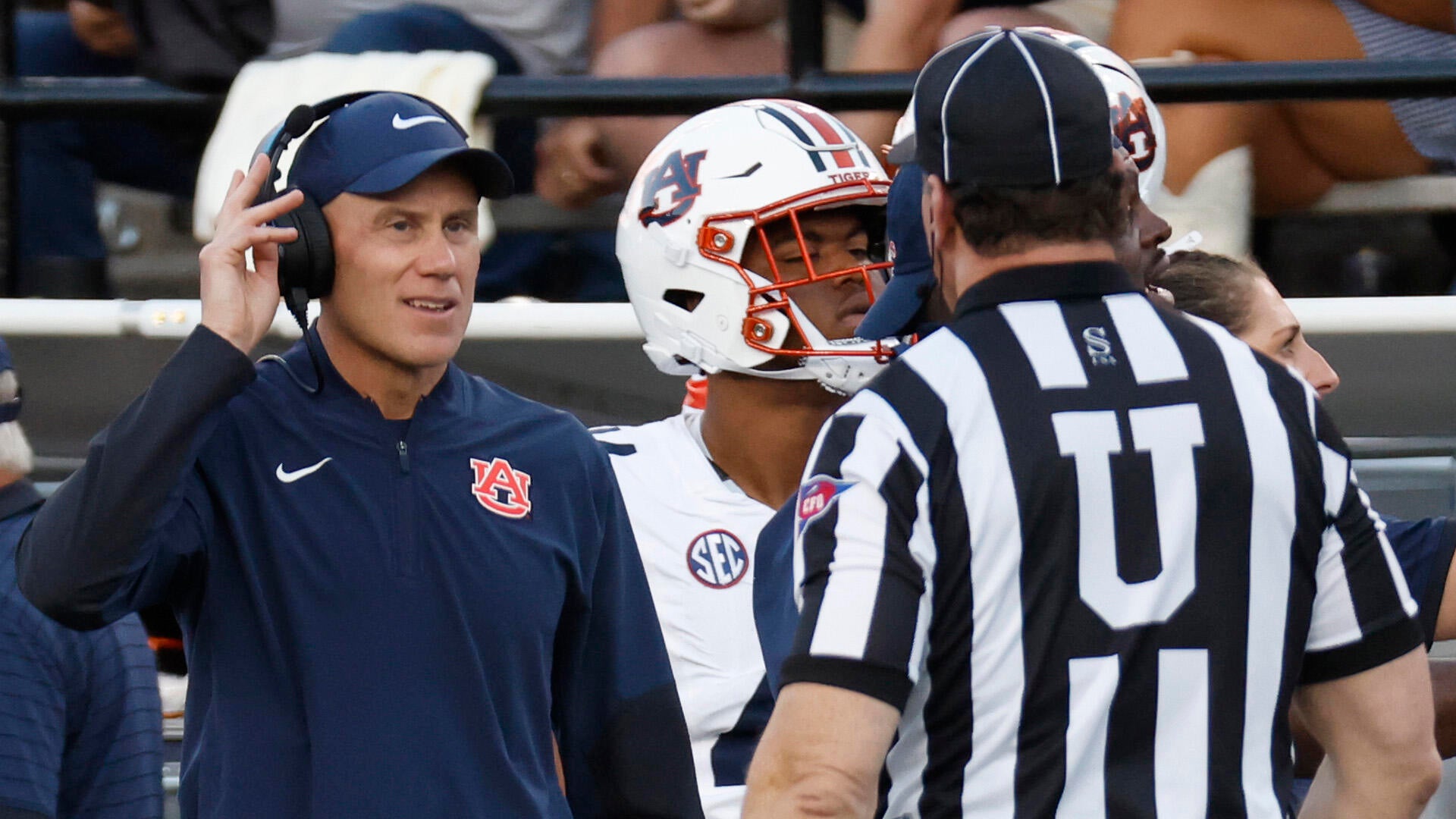 Possible Pass Interference NOT Called In Auburn vs Vanderbilt Stream of ...