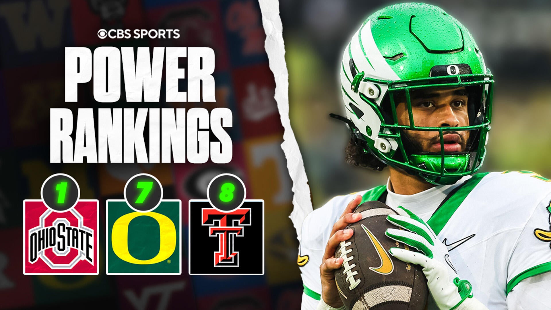 College Football Week 12 Power Rankings Stream of General Videos - CBS ...
