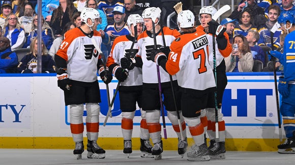 Flyers vs Blues