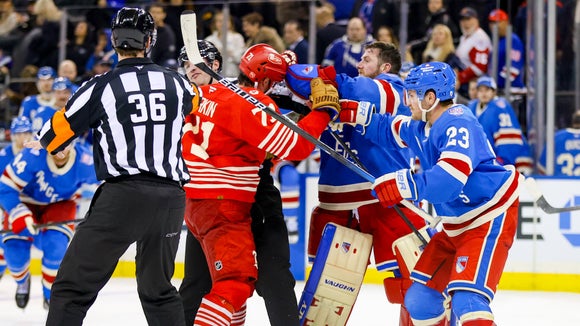 Red Wings vs Rangers