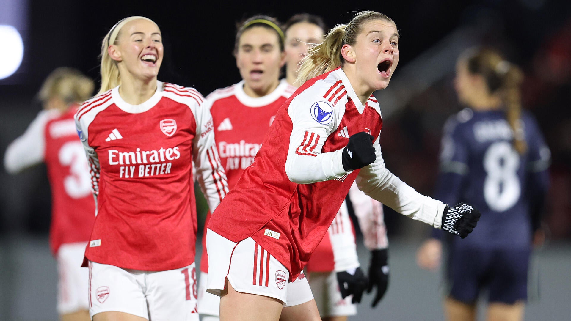 Arsenal vs. Real Madrid: UEFA Women's Champions League Match Highlights ...