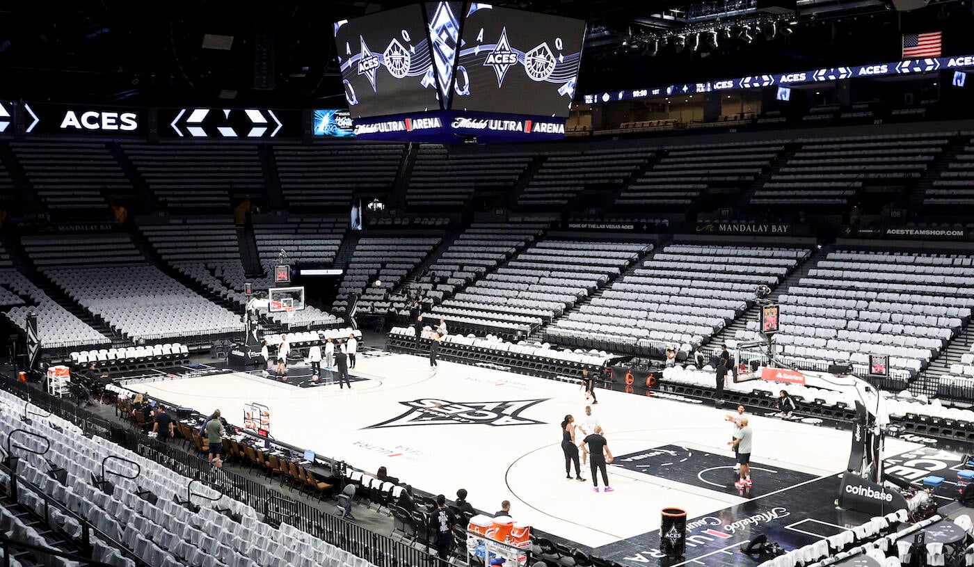 Seattle Storm v Las Vegas Aces - Game One