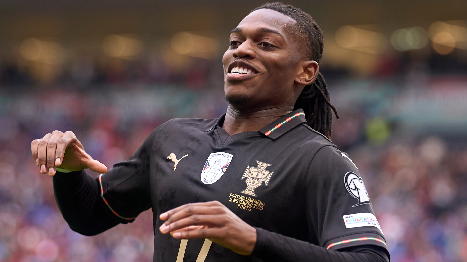 Rafael Leao explains how manager Max Allegri told him 'be free,' ahead of heated Inter vs. AC Milan derby