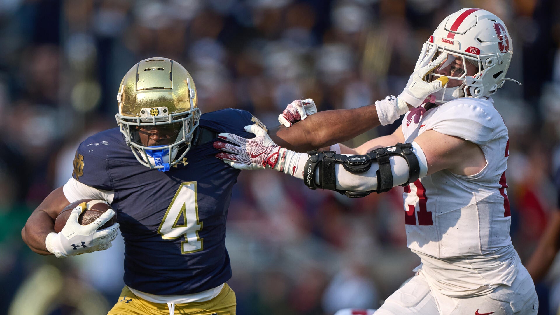 Notre Dame vs. Stanford prediction, pick, odds, spread: Fighting Irish, Cardinal battle for Legends Trophy