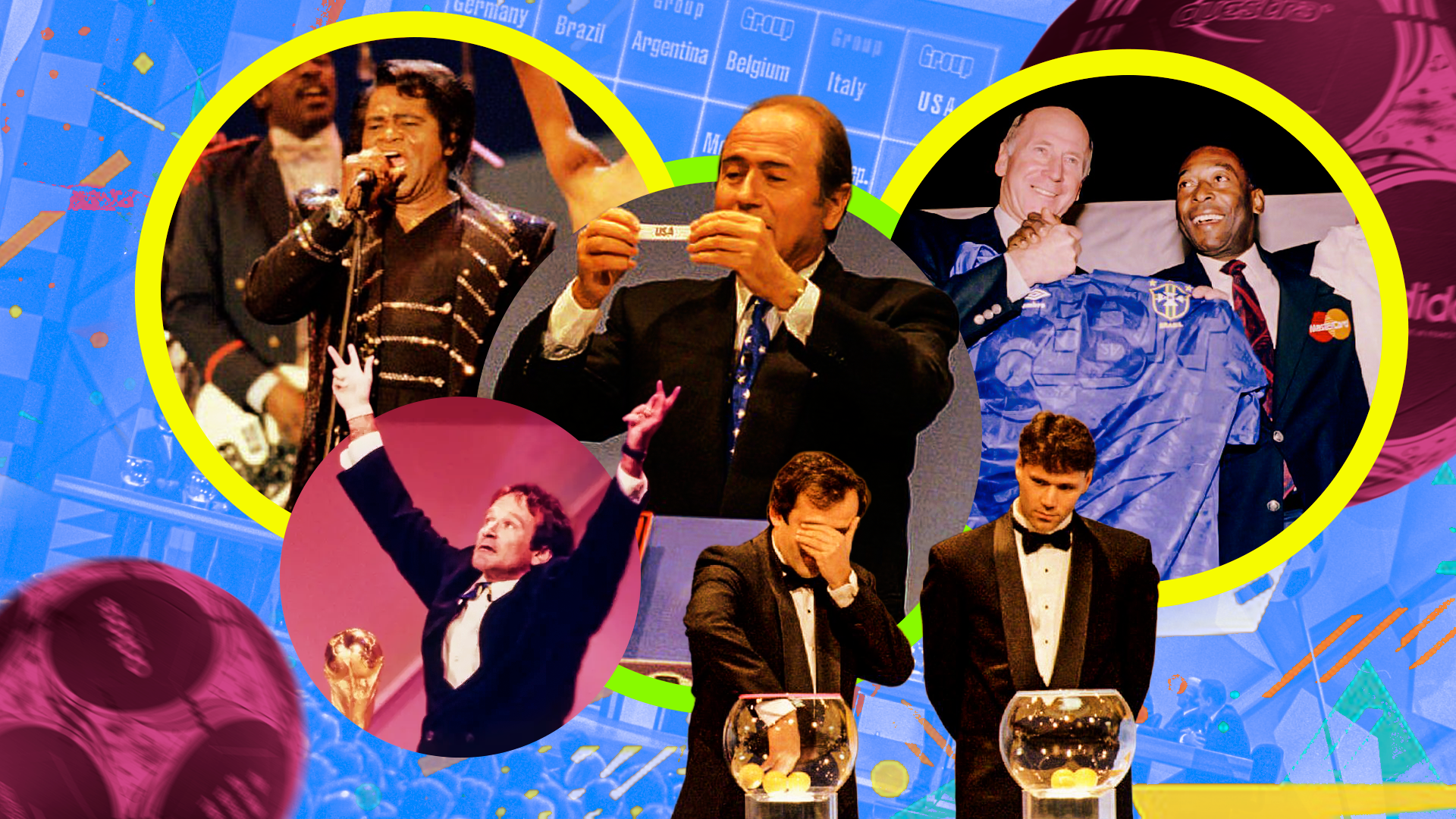 When FIFA chose Robin Williams over Pelé: Behind the scenes of the wild 1994 World Cup draw in Las Vegas