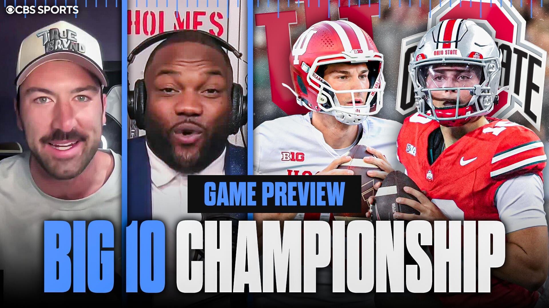 Big Ten Championship PREVIEW: No. 2 Indiana vs No. 1 Ohio State Stream ...