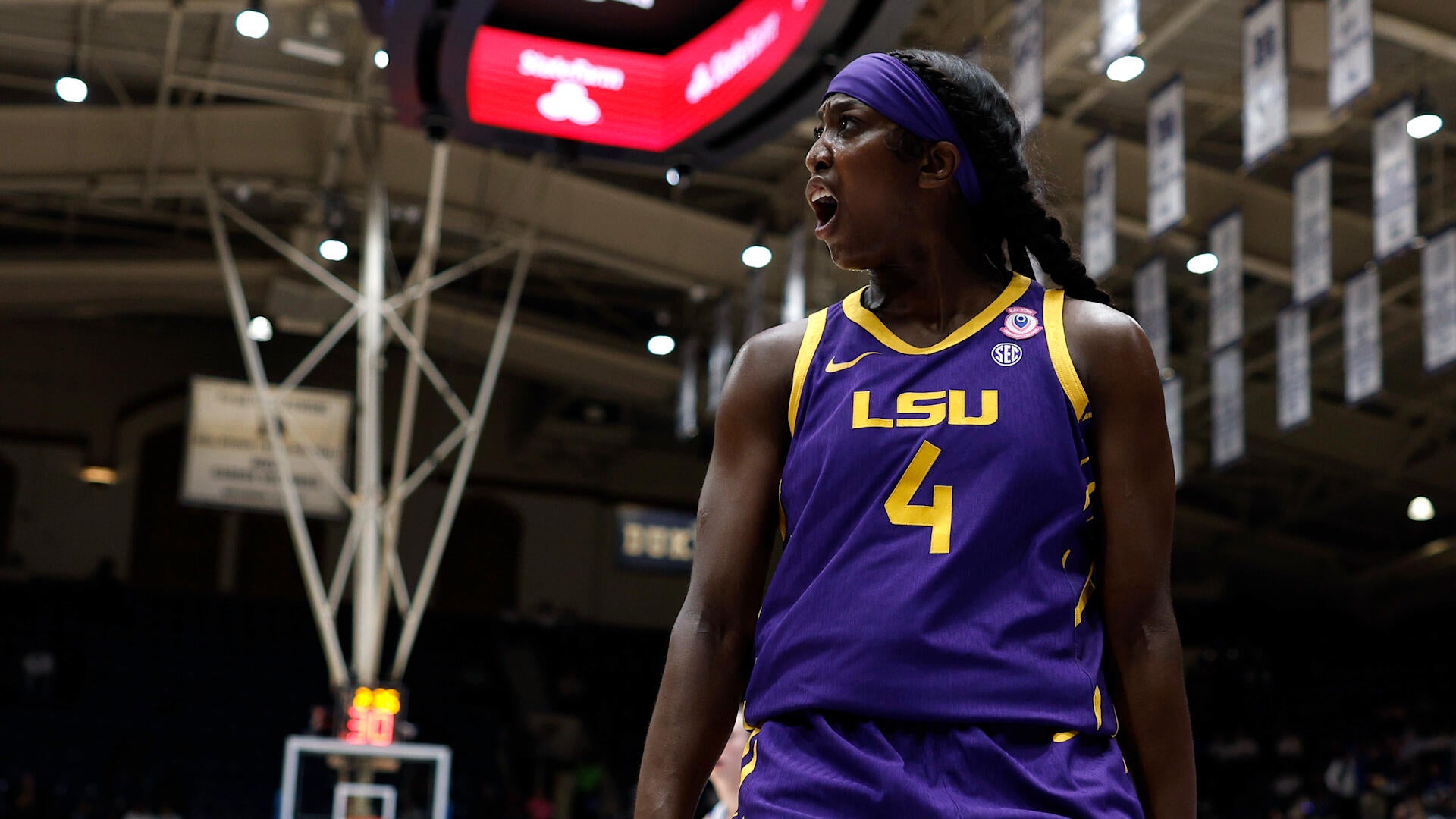 NCAAW Highlights: No. 5 LSU at Duke (12/4)