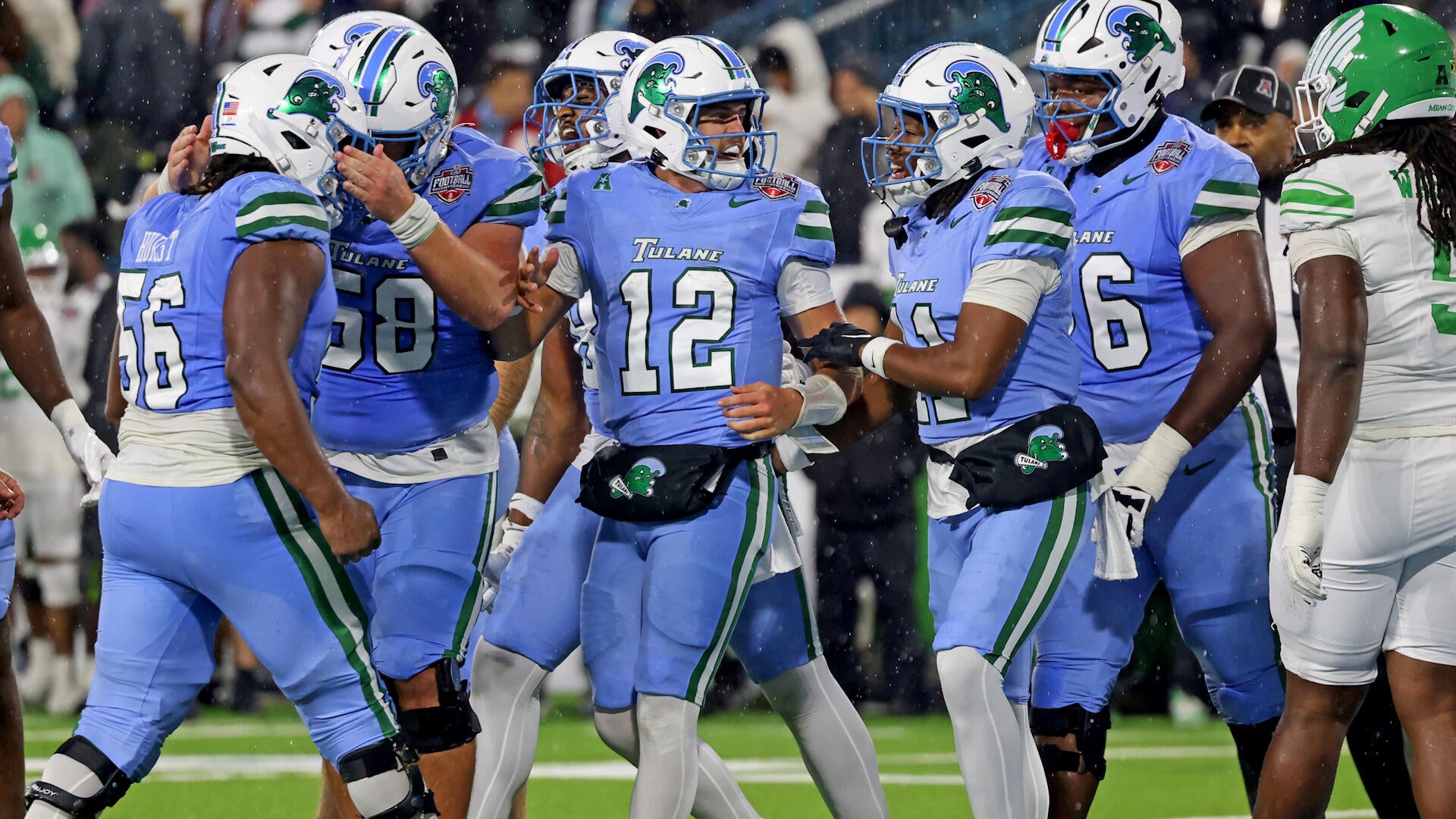 AAC Championship Highlights: No. 24 North Texas at No. 20 Tulane