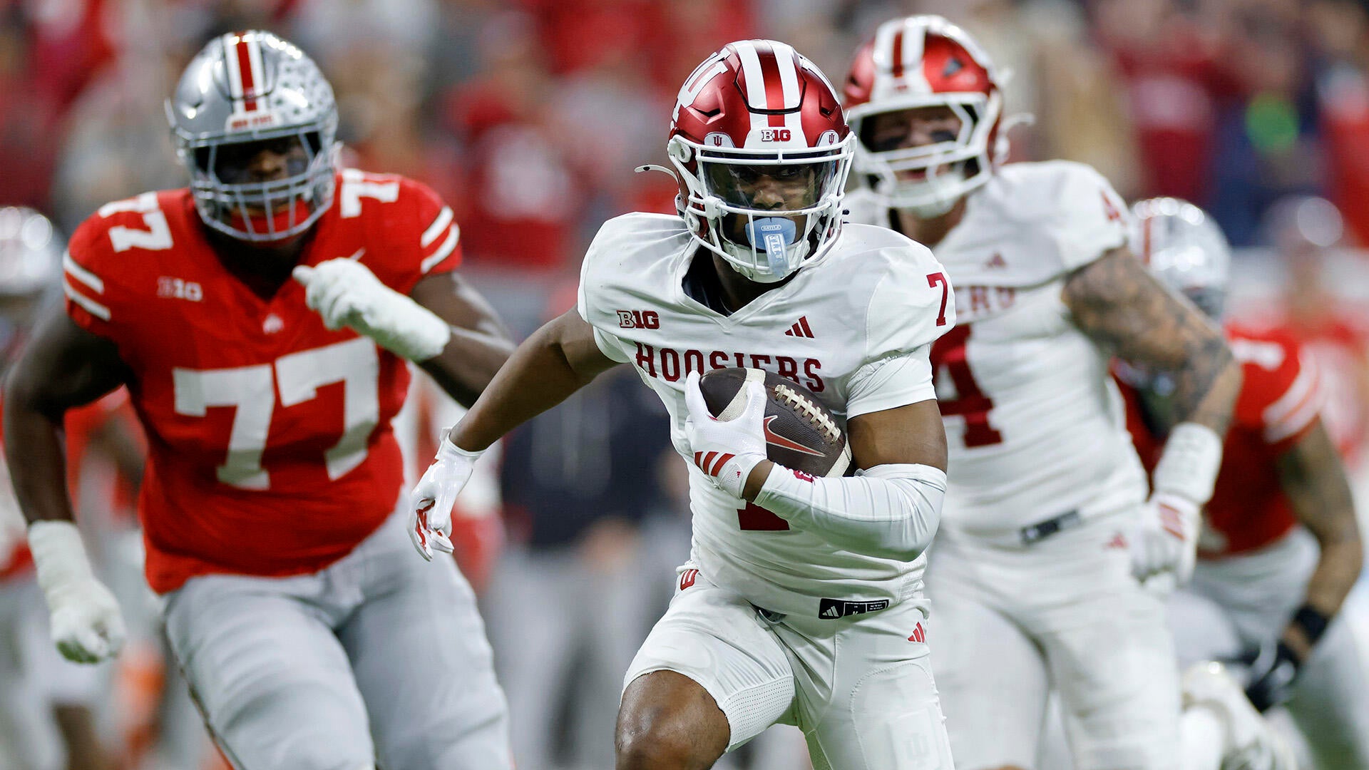 Indiana's Defense Hold Ohio State to 58 Yards Rushing