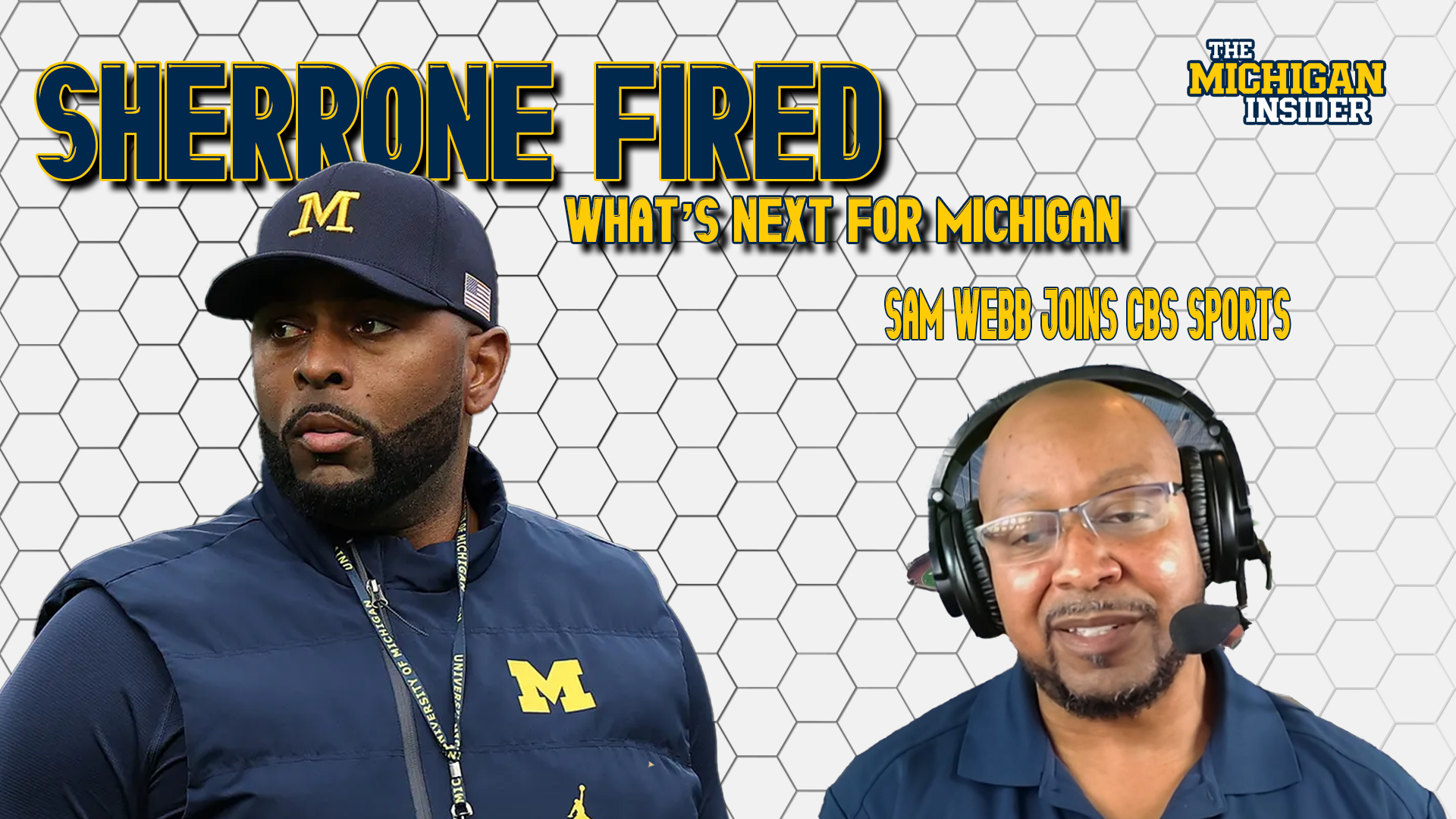 TMI - Sam Webb joins CBS Sports HQ - One day removed from Sherrone ...