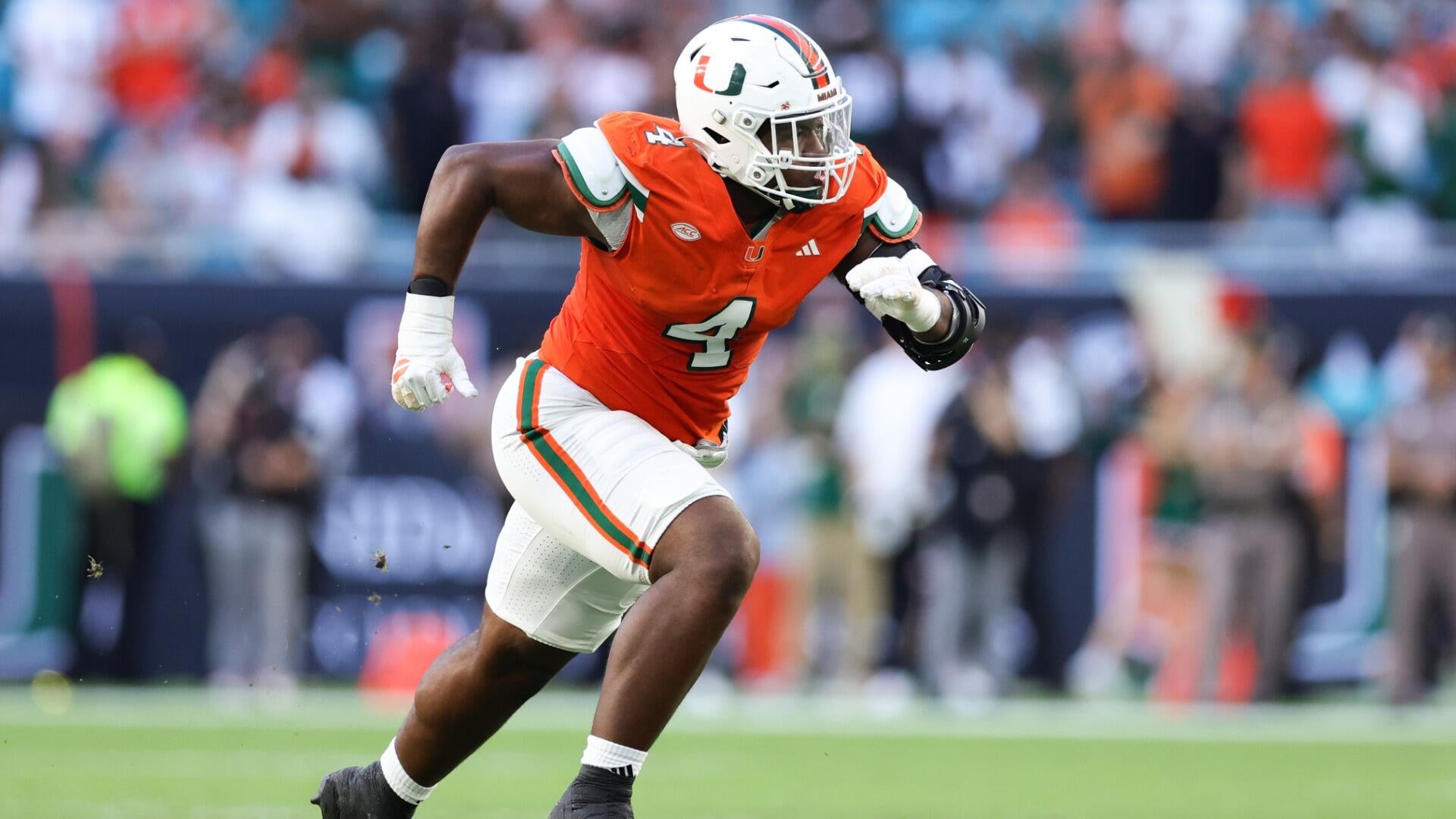 Miami EDGE Rueben Bain Jr. No. 1 Pick Candidate for the 2026 NFL Draft