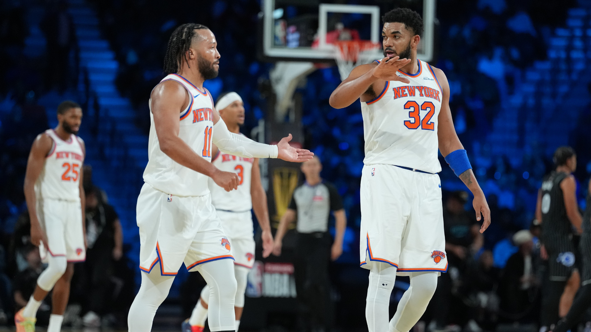 Why the NBA Cup champion Knicks should be just fine with the Bucks swatting away Giannis trade calls