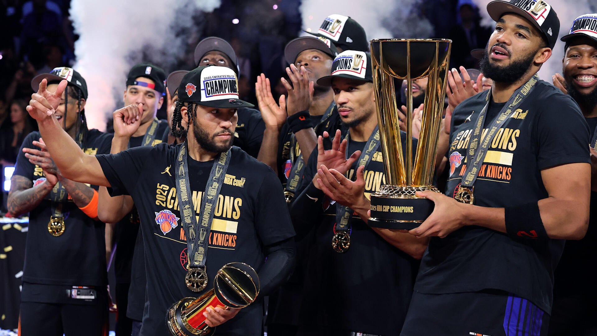 Knicks Put Eastern Conference On Notice After NBA Cup Championship