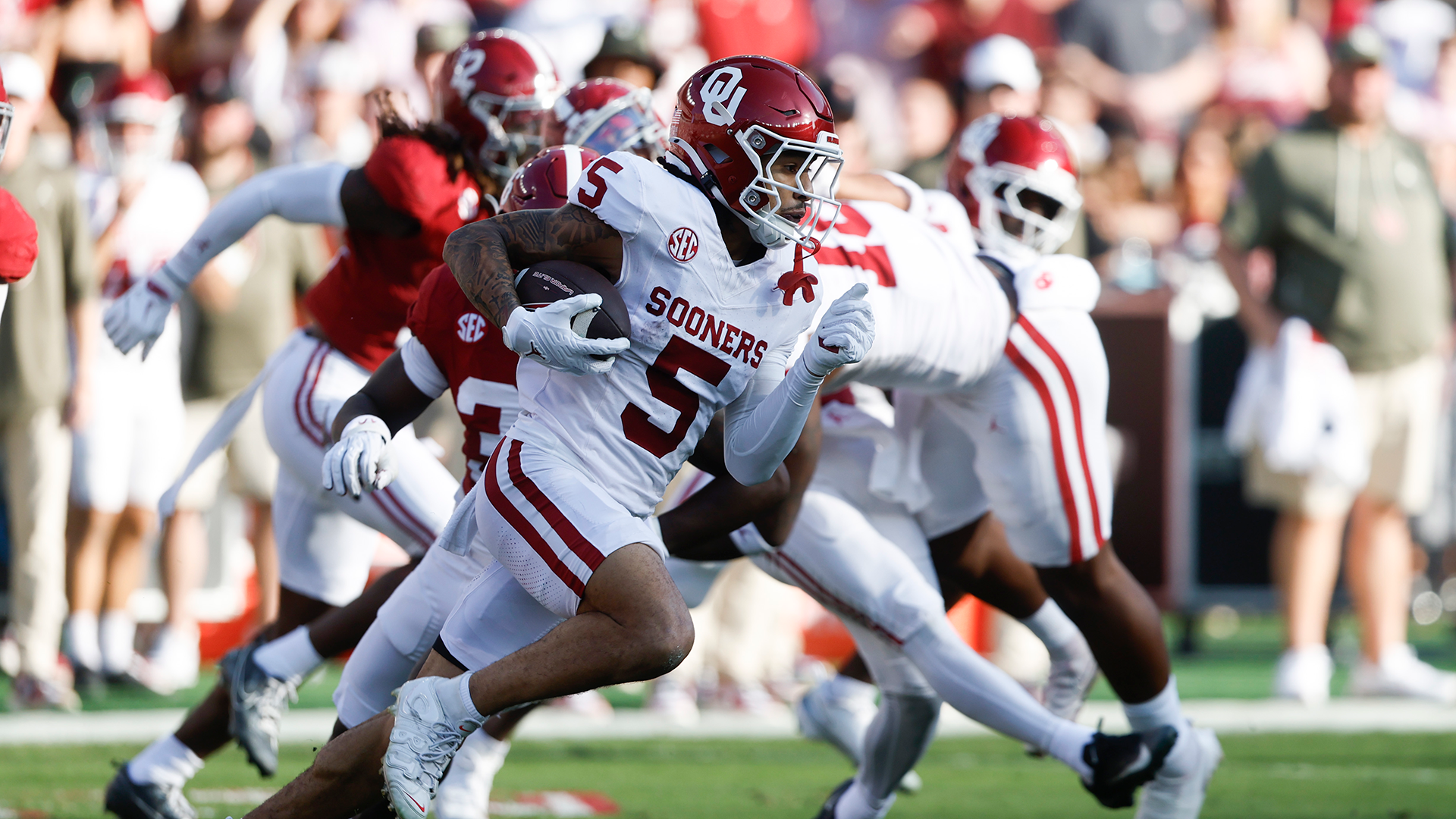 Where to watch Alabama vs. Oklahoma: TV channel, stream, kickoff time for CFP game in first round