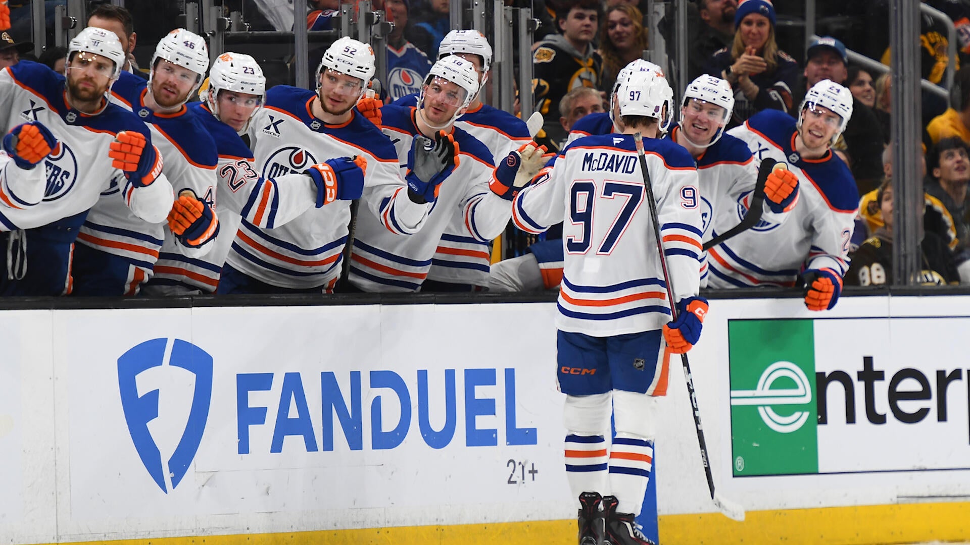 Highlights: Oilers at Bruins (12/18)