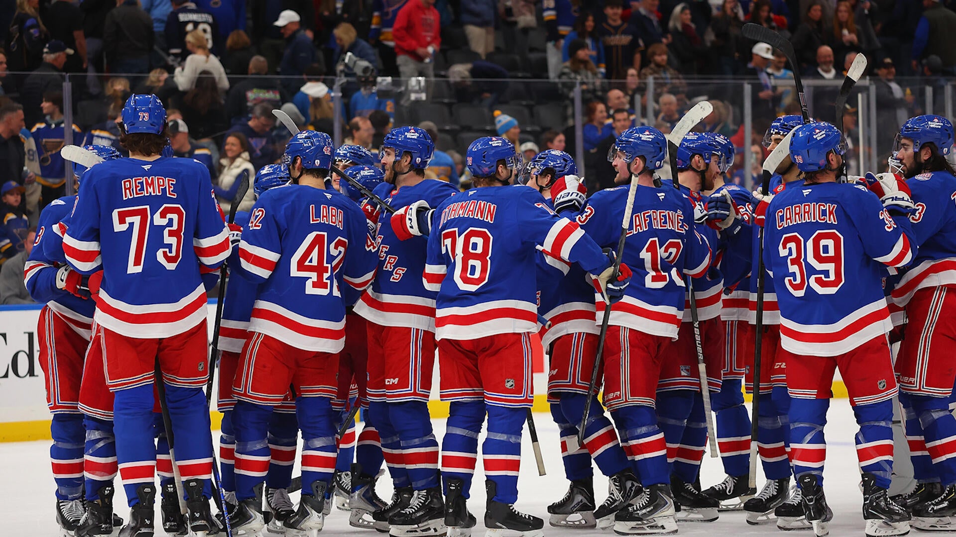 Highlights: Rangers at Blues (12/18)