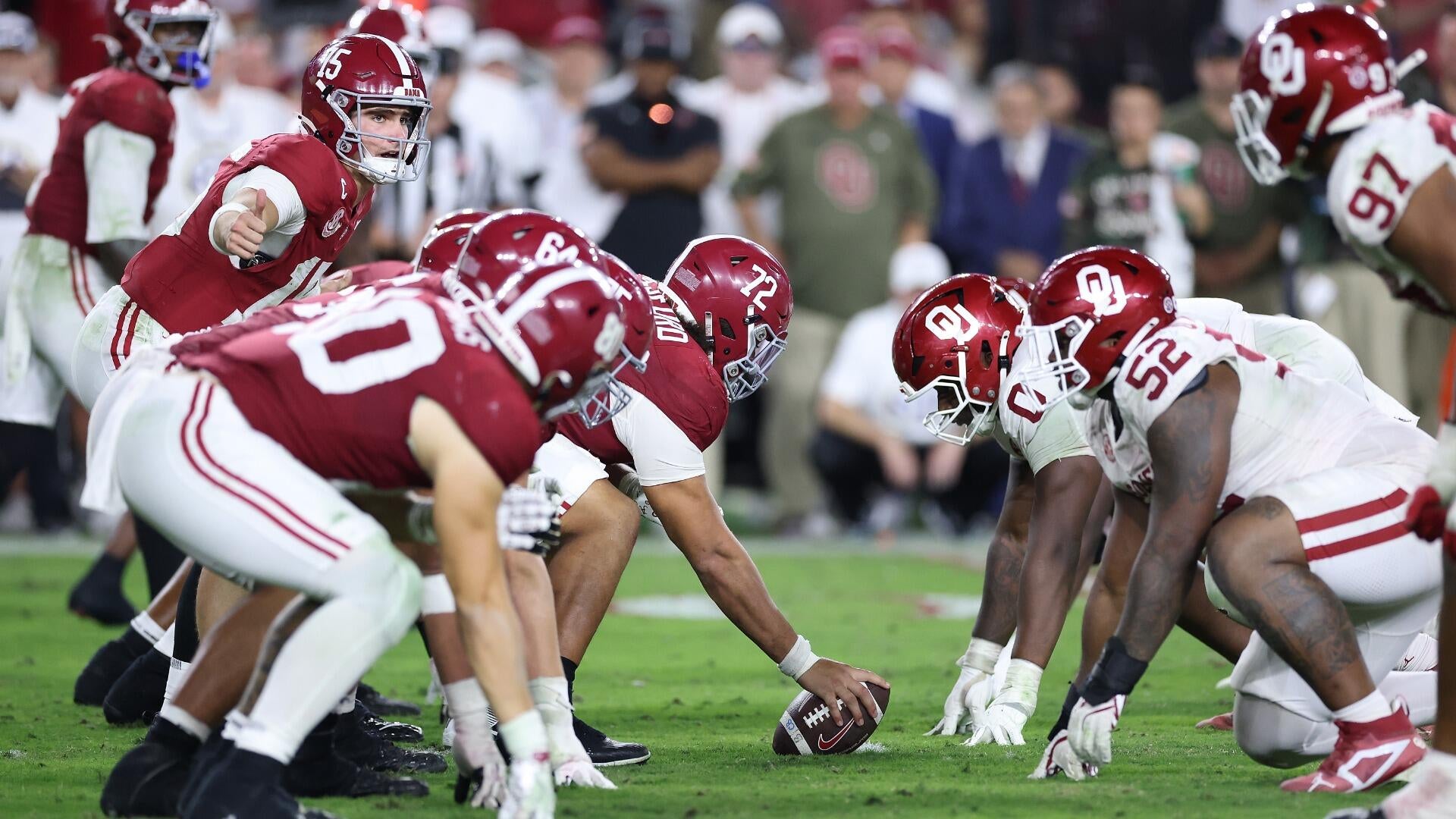 Alabama, Oklahoma 3rd Season Rematch In CFP History