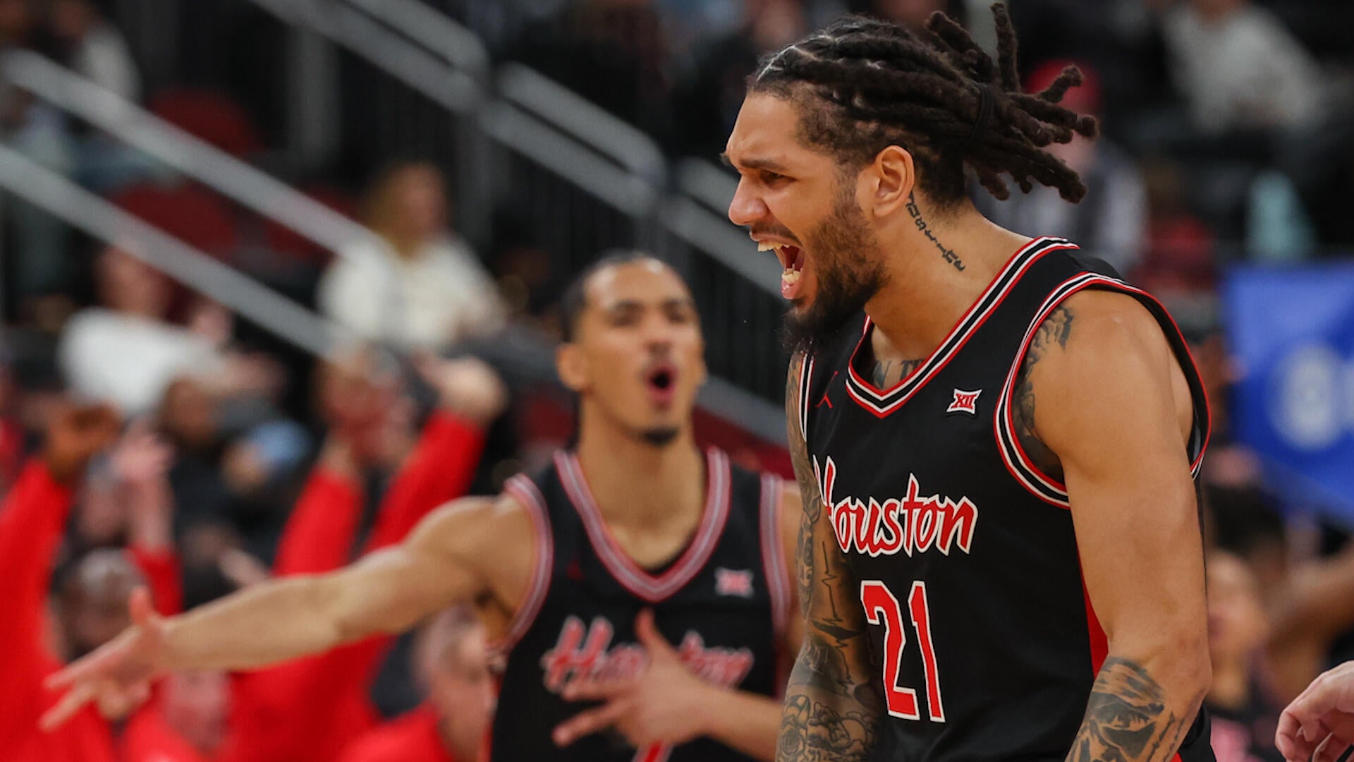 NCAAM Highlights: No. 8 Houston vs No. 14 Arkansas (12/20)