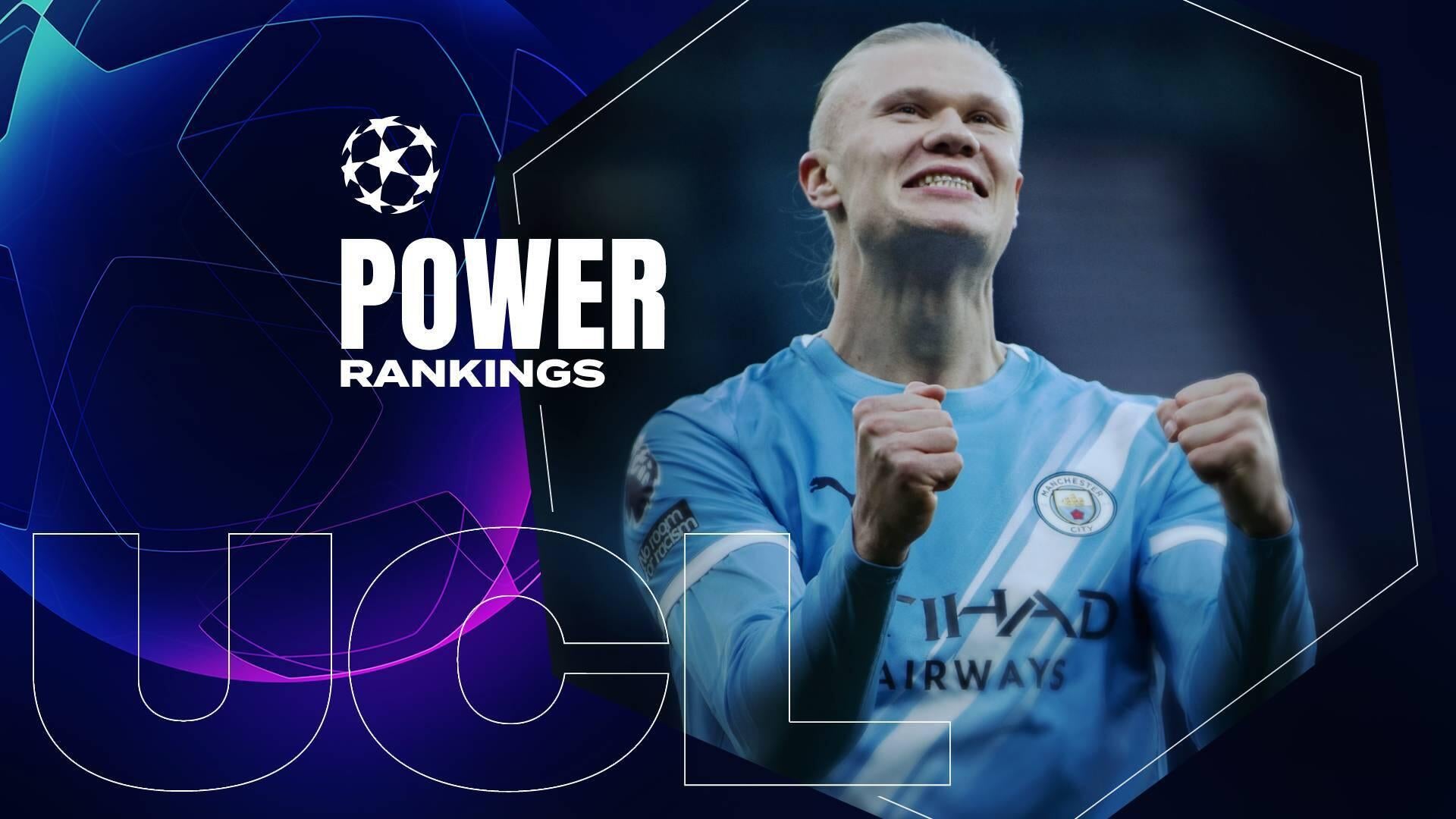 Champions League Power Rankings: Manchester City join Arsenal and Bayern Munich as Europe's elite this season