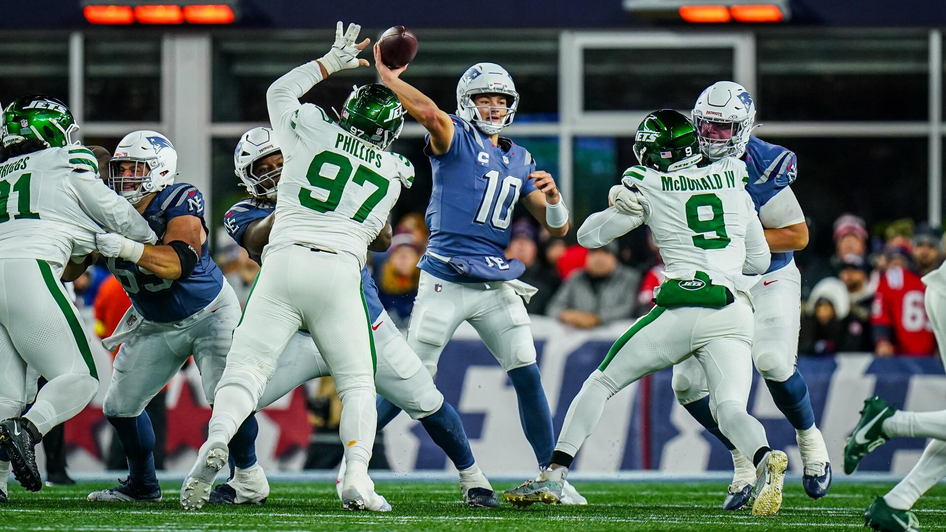 Patriots vs. Jets prediction: Drake Maye to lead New England in AFC East clash