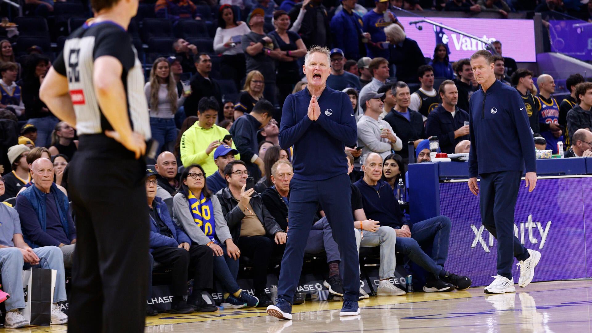 'Not my finest hour.' Warriors coach Steve Kerr reflects on heated sideline argument with Draymond Green