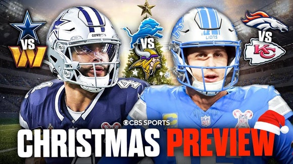 NFL Christmas Day FULL SLATE PREVIEW