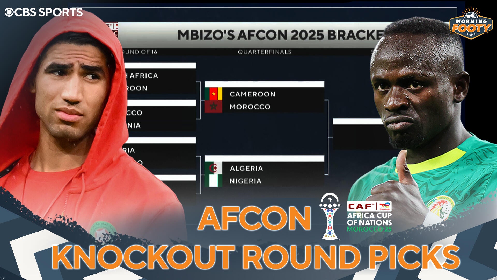 AFCON 2025 KNOCKOUT ROUND BRACKET & PREDICTIONS: Morocco vs. Senegal Final? - Morning Footy