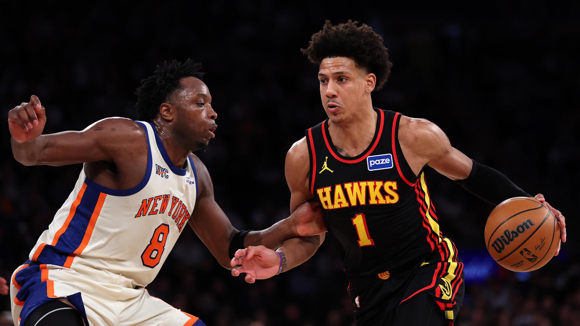 Highlights: Hawks at Knicks (1/2)