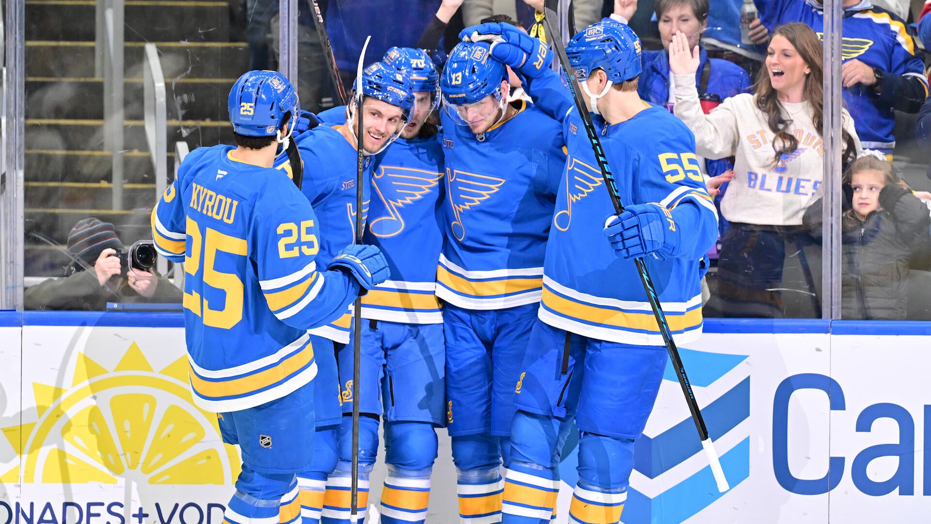 Highlights: Golden Knights at Blues (1/2)