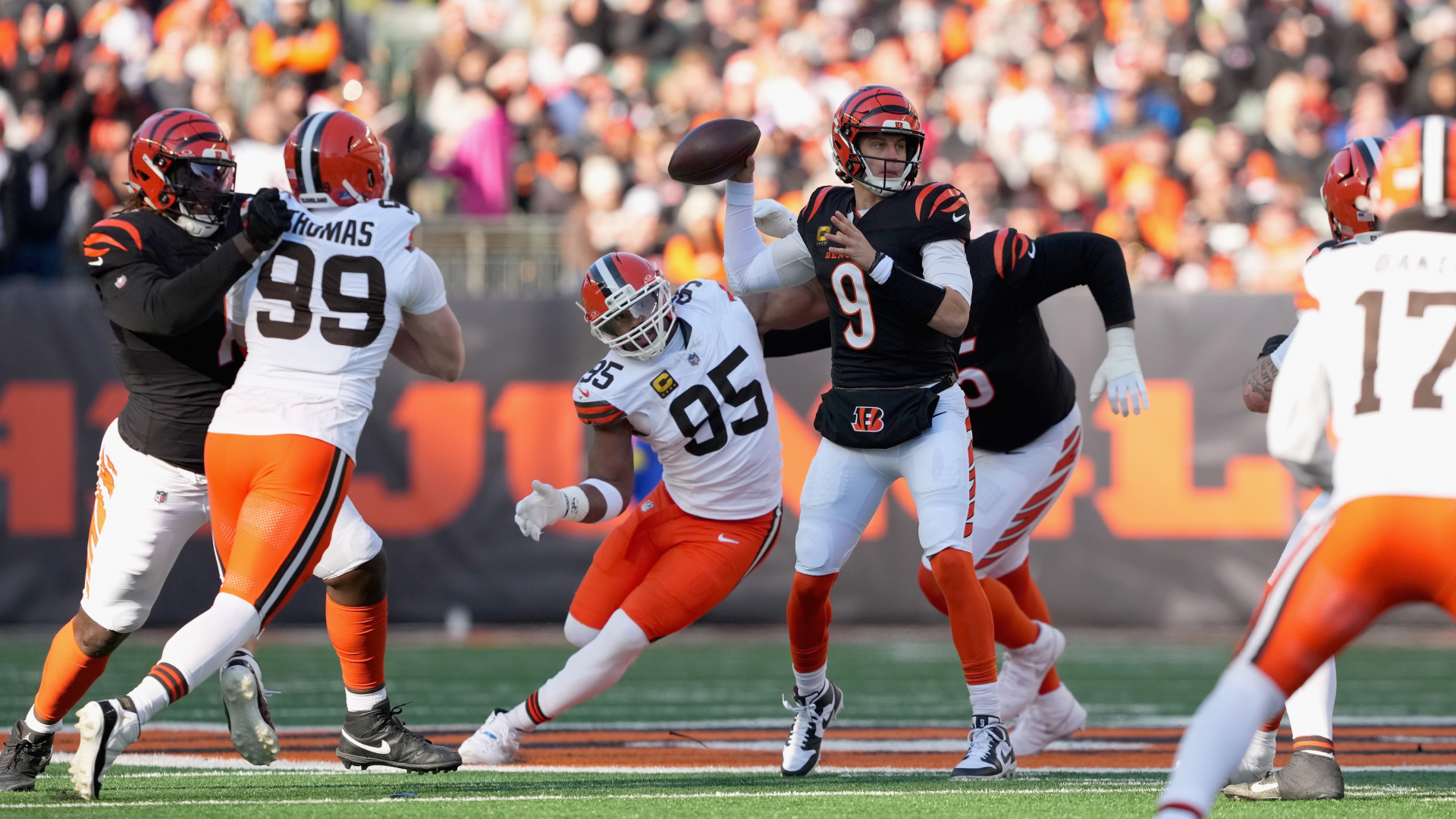 Myles Garrett sets NFL sack record: Browns DE becomes first player with 23 takedowns in single season