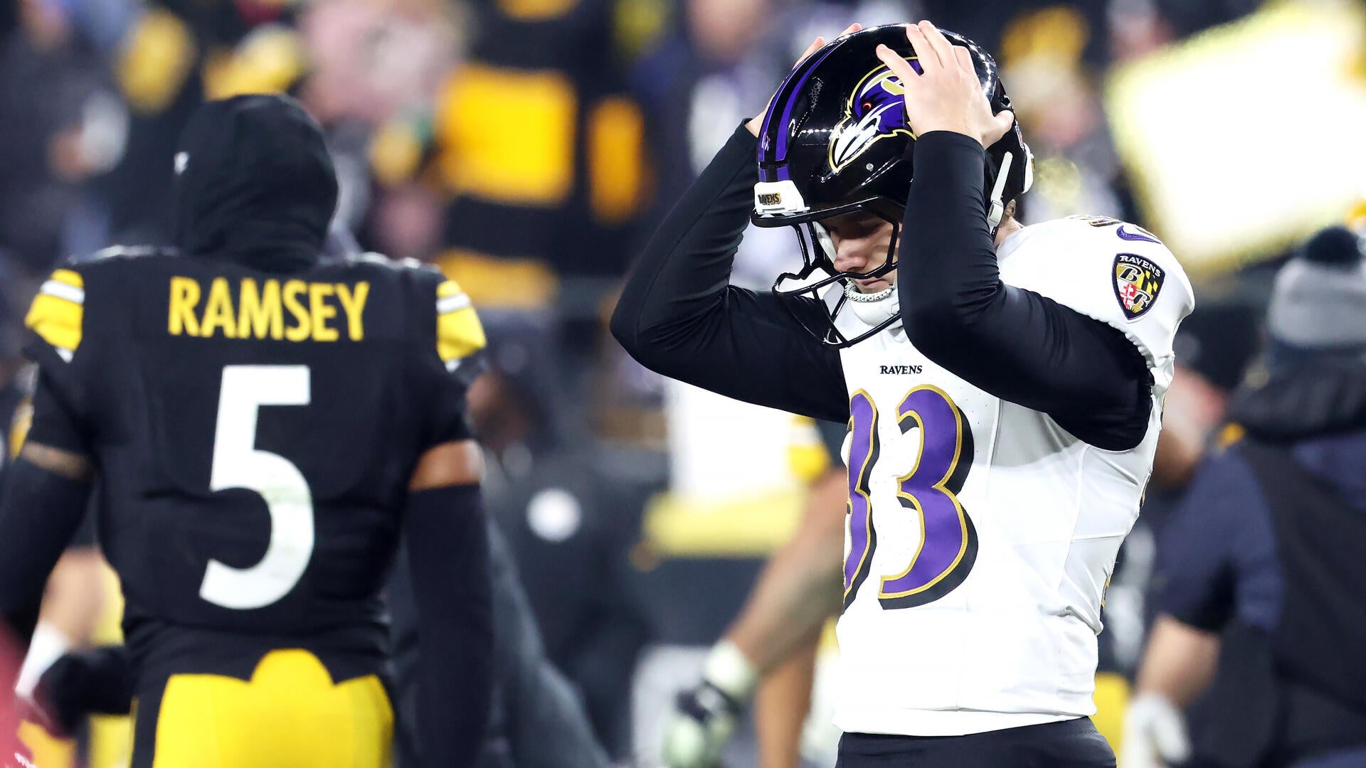 Ravens kicker Tyler Loop evaluates season-ending missed field goal against Steelers: 'I just mishit the ball'