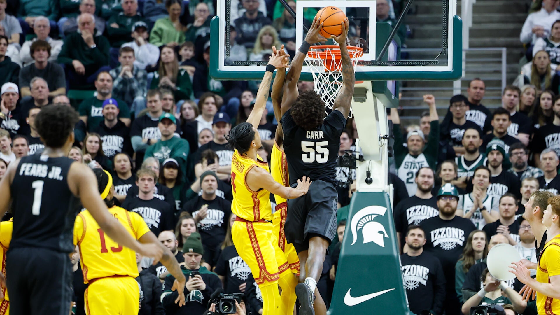 NCAAM Highlights: USC at No. 12 Michigan State (1/5)