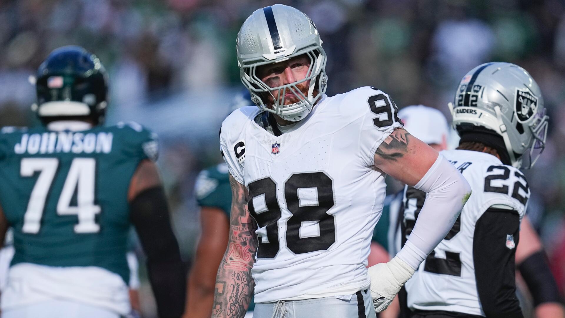 Raiders GM John Spytek addresses Maxx Crosby's future: 'He didn't love the idea of not playing football'